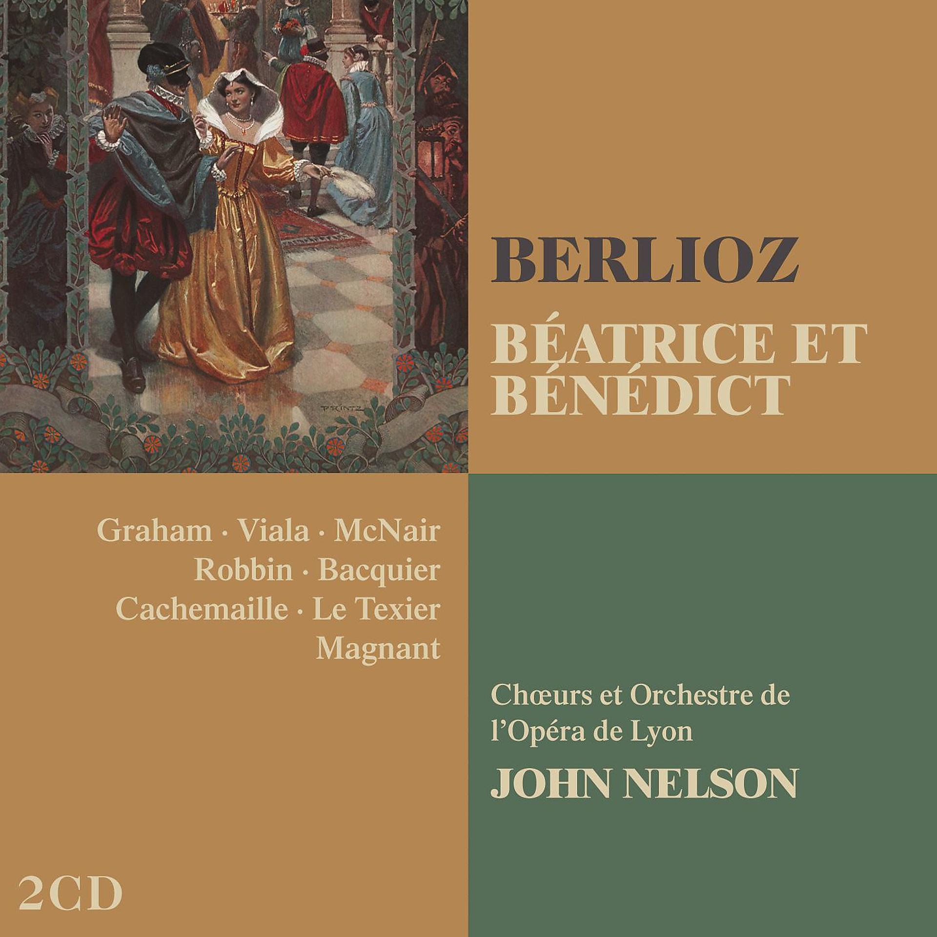 Постер альбома Berlioz : Béatrice et Bénédict