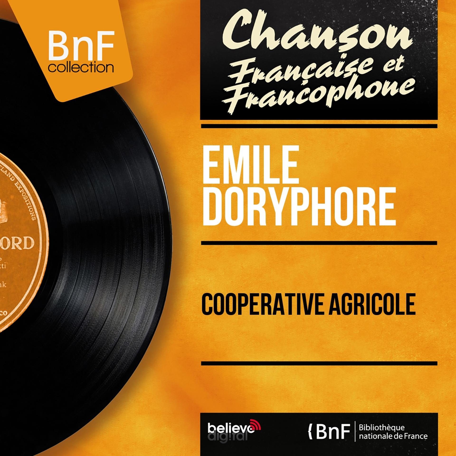 Постер альбома Coopérative agricole (Mono Version)
