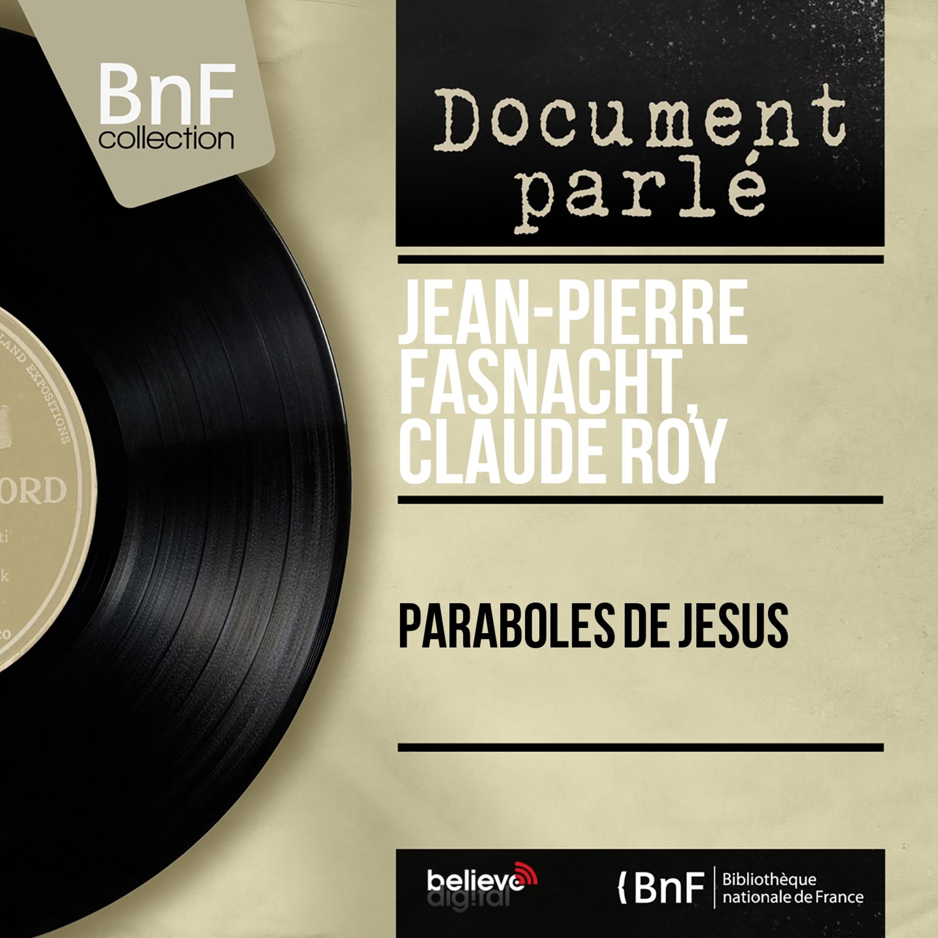 Постер альбома Paraboles de Jésus