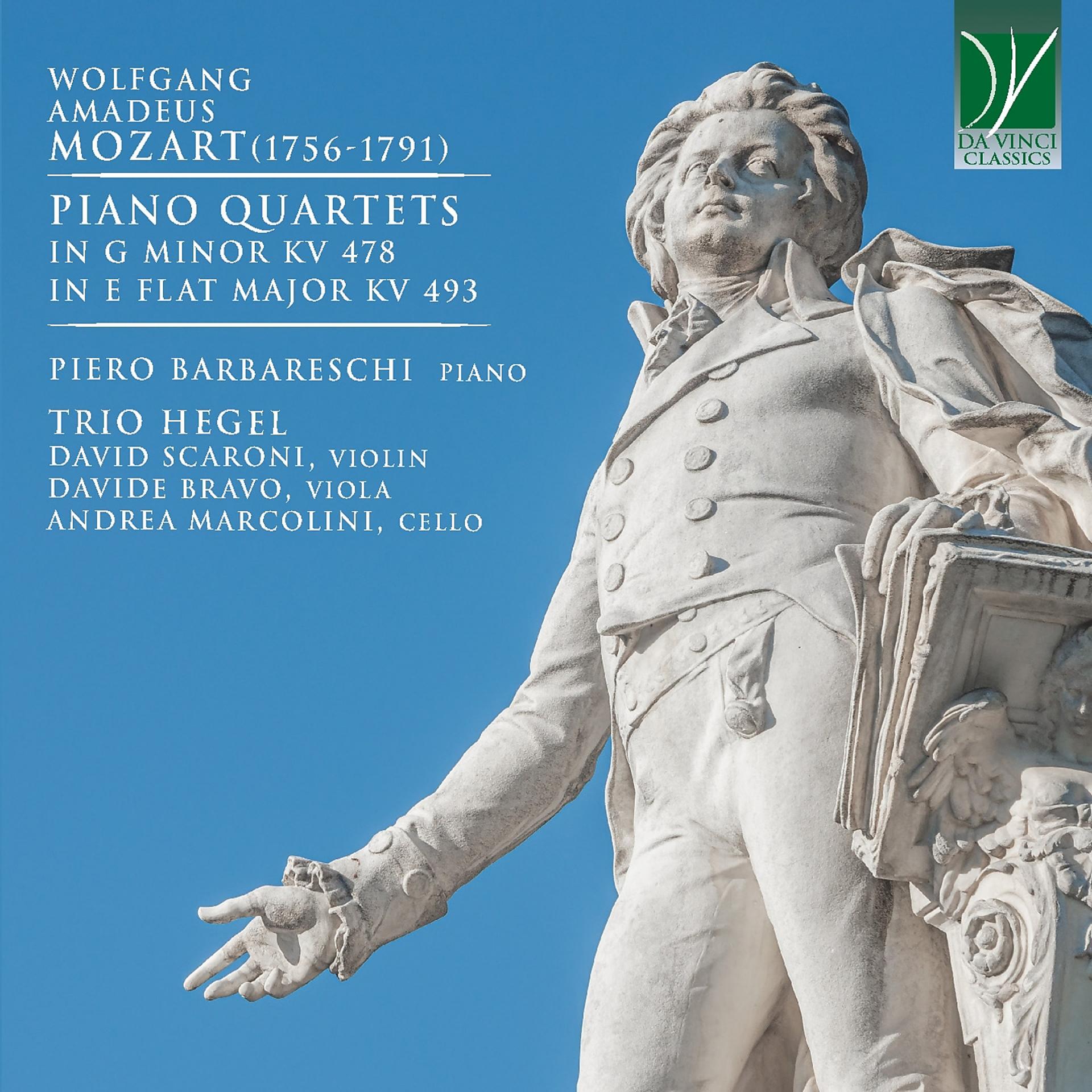Постер альбома Wolfgang Amadeus Mozart: Piano Quartets