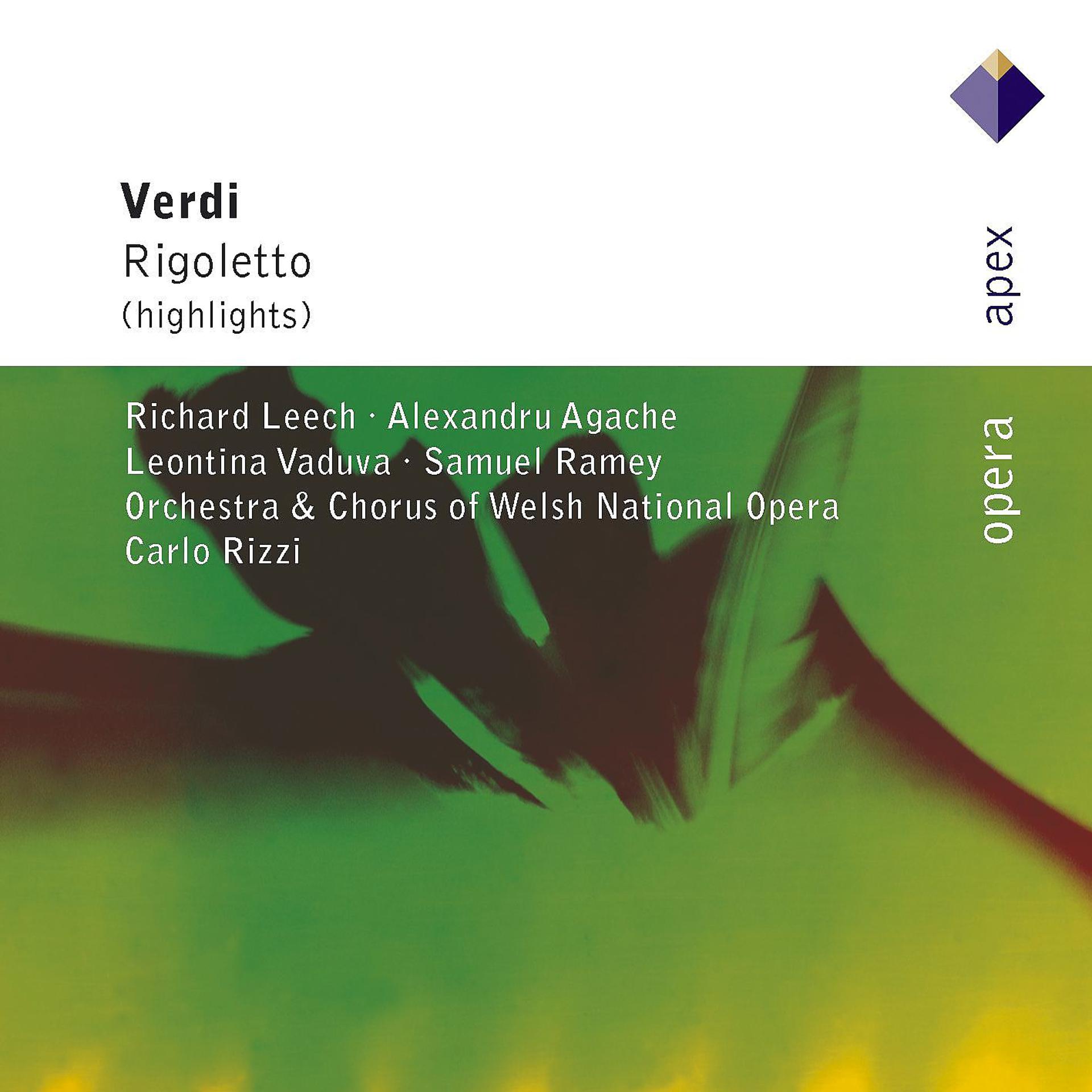 Постер альбома Verdi : Rigoletto [Highlights]  -  Apex