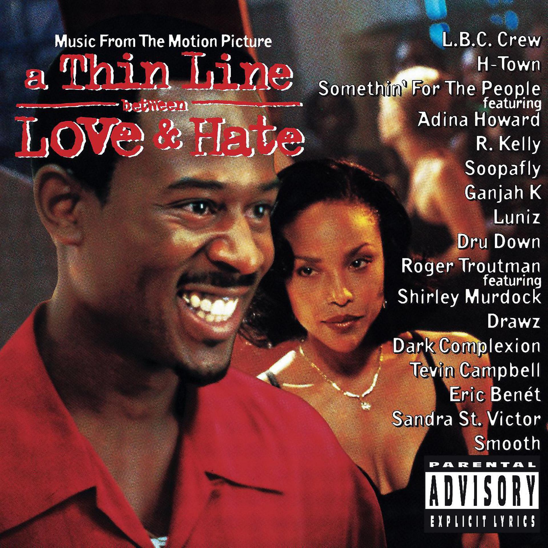 Постер альбома A Thin Line Between Love & Hate (Music From the Motion Picture)