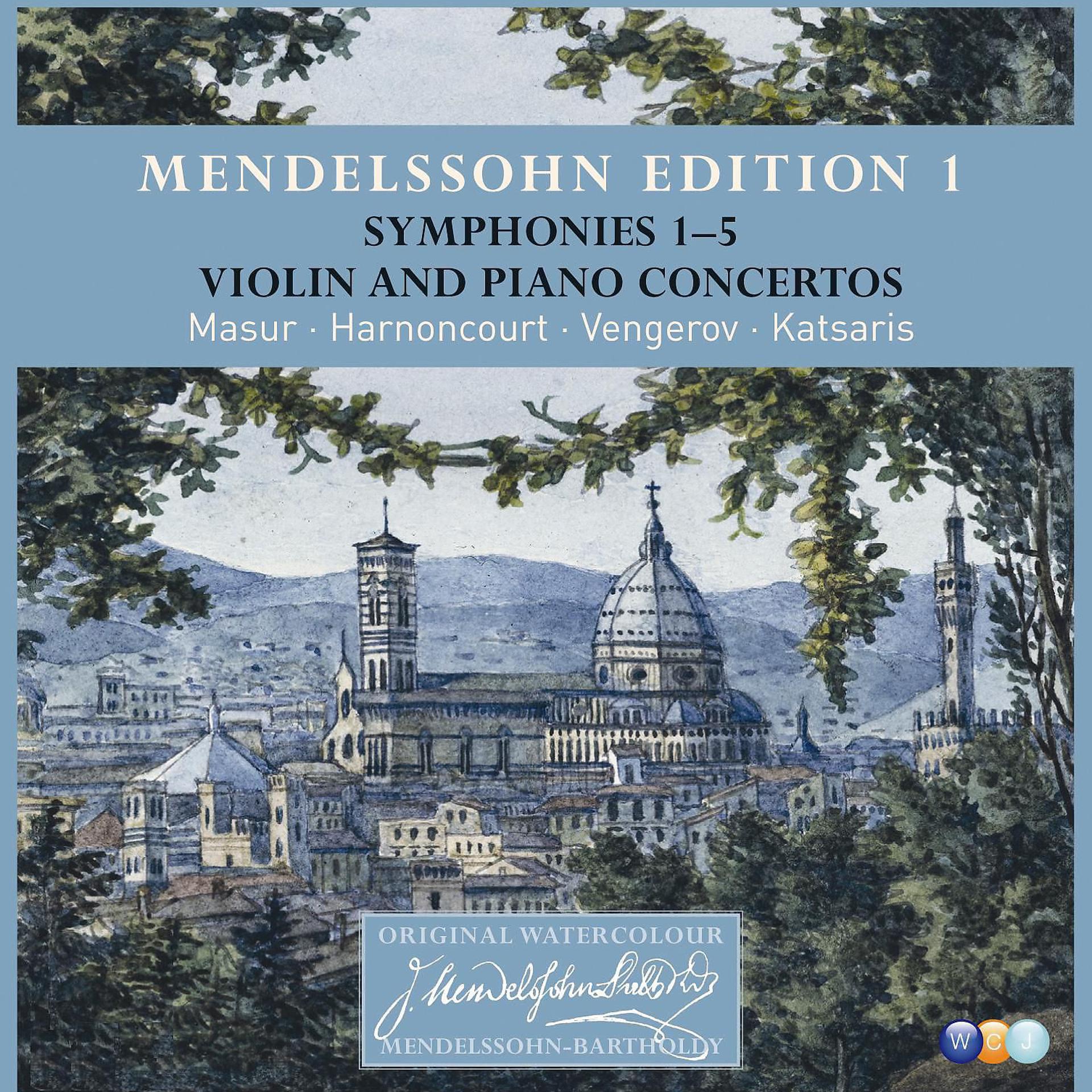 Постер альбома Mendelssohn Edition Volume 1 - Orchestral Music