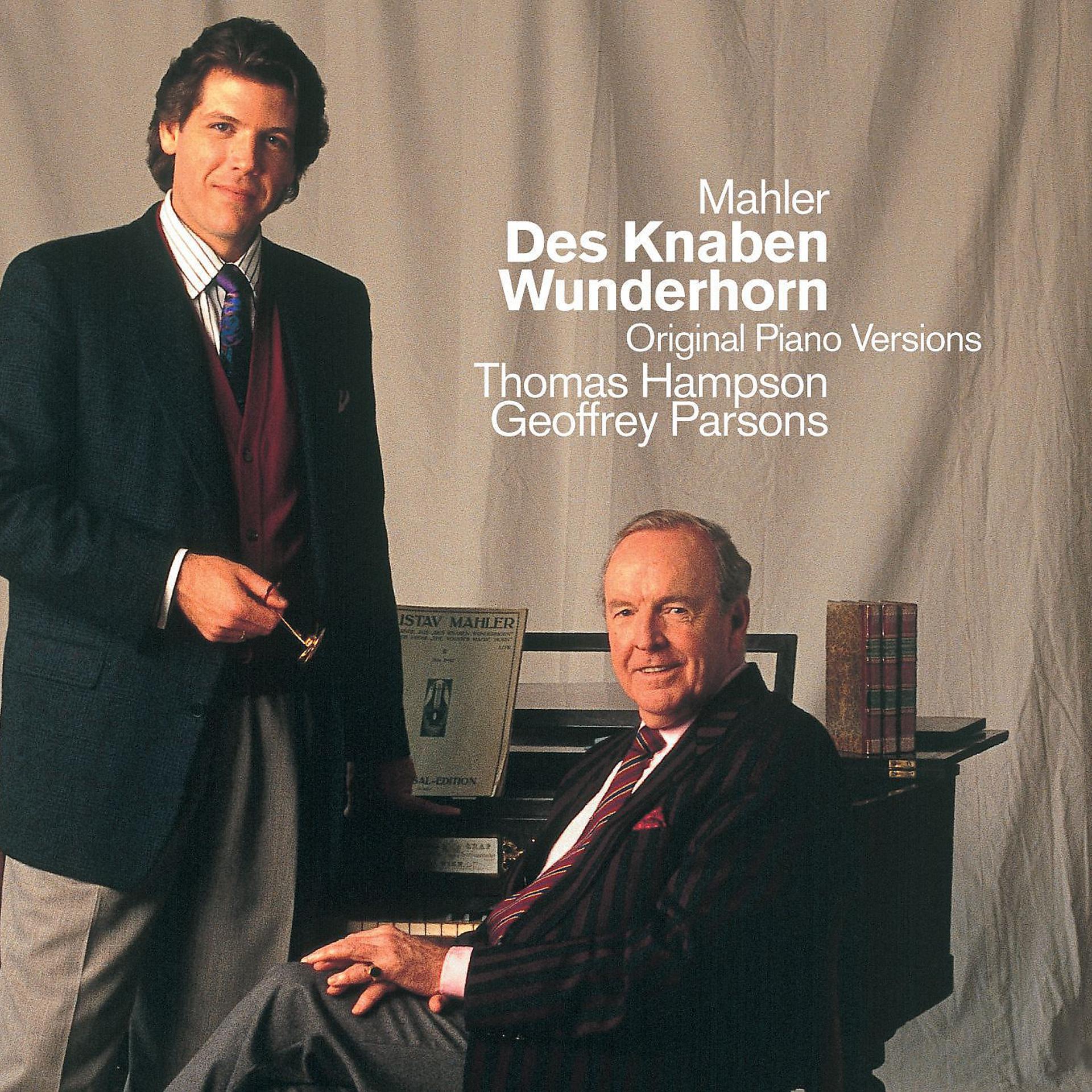 Постер альбома Mahler : Des Knaben Wunderhorn