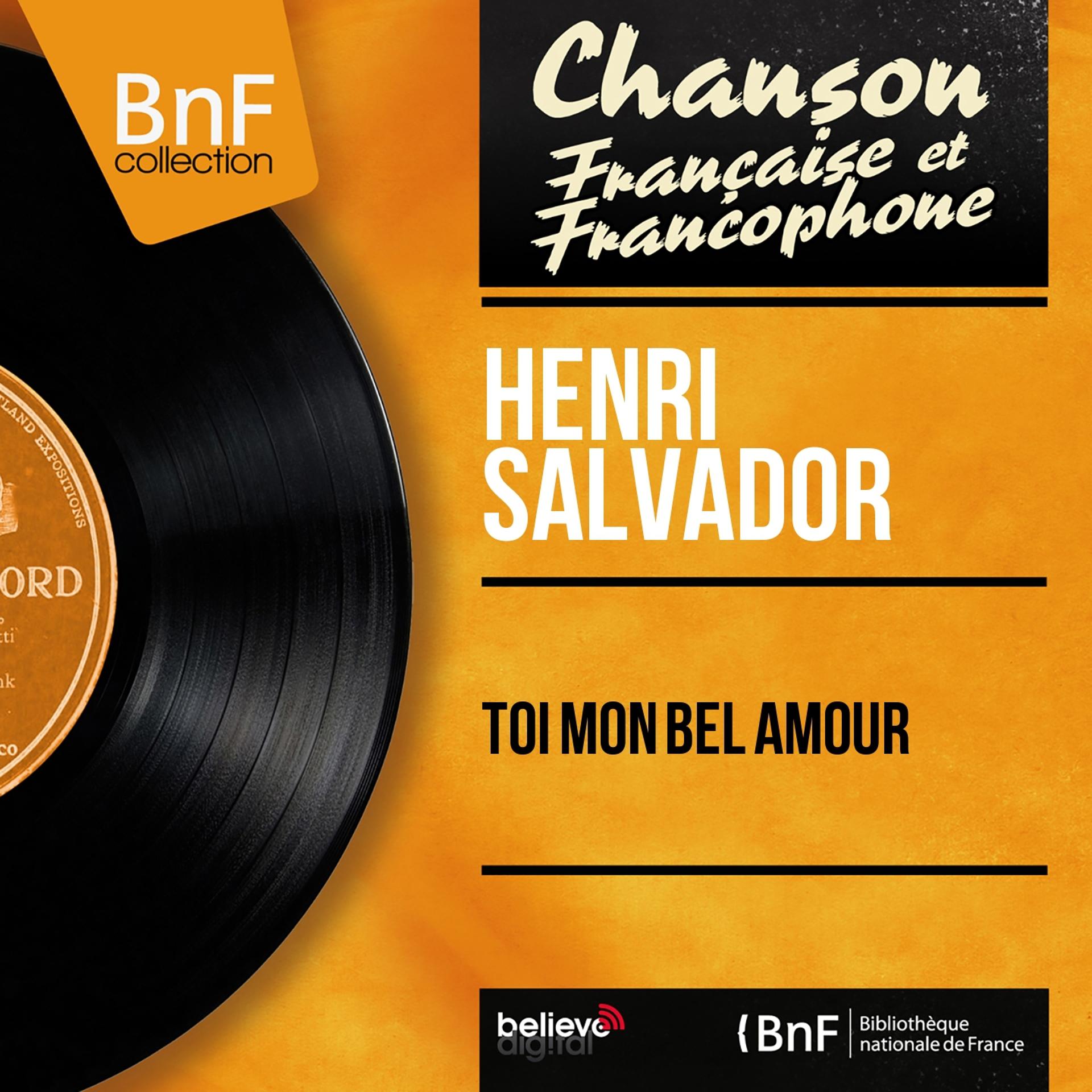 Постер альбома Toi mon bel amour (Mono Version)