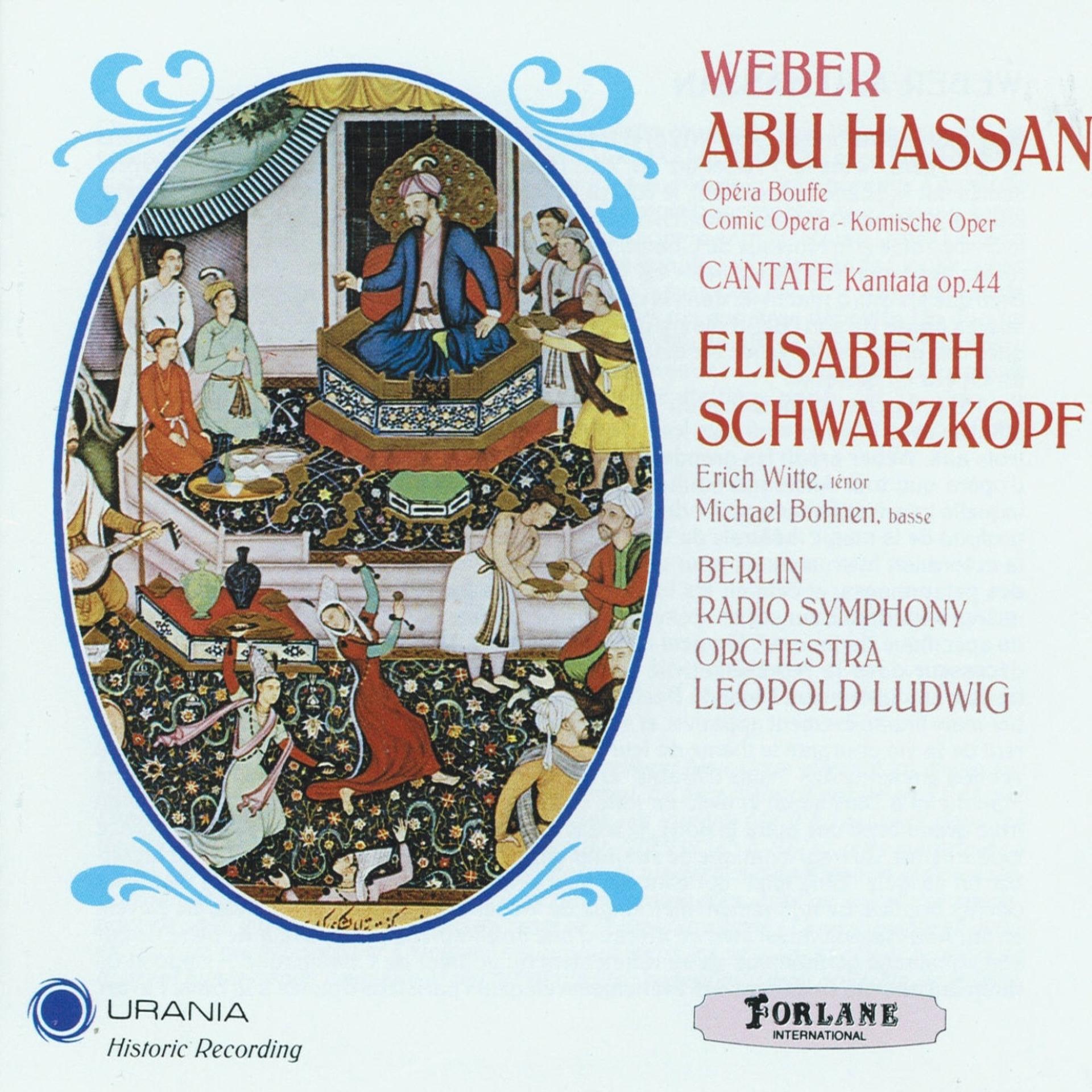 Постер альбома Carl Maria von Weber: Abu Hassan