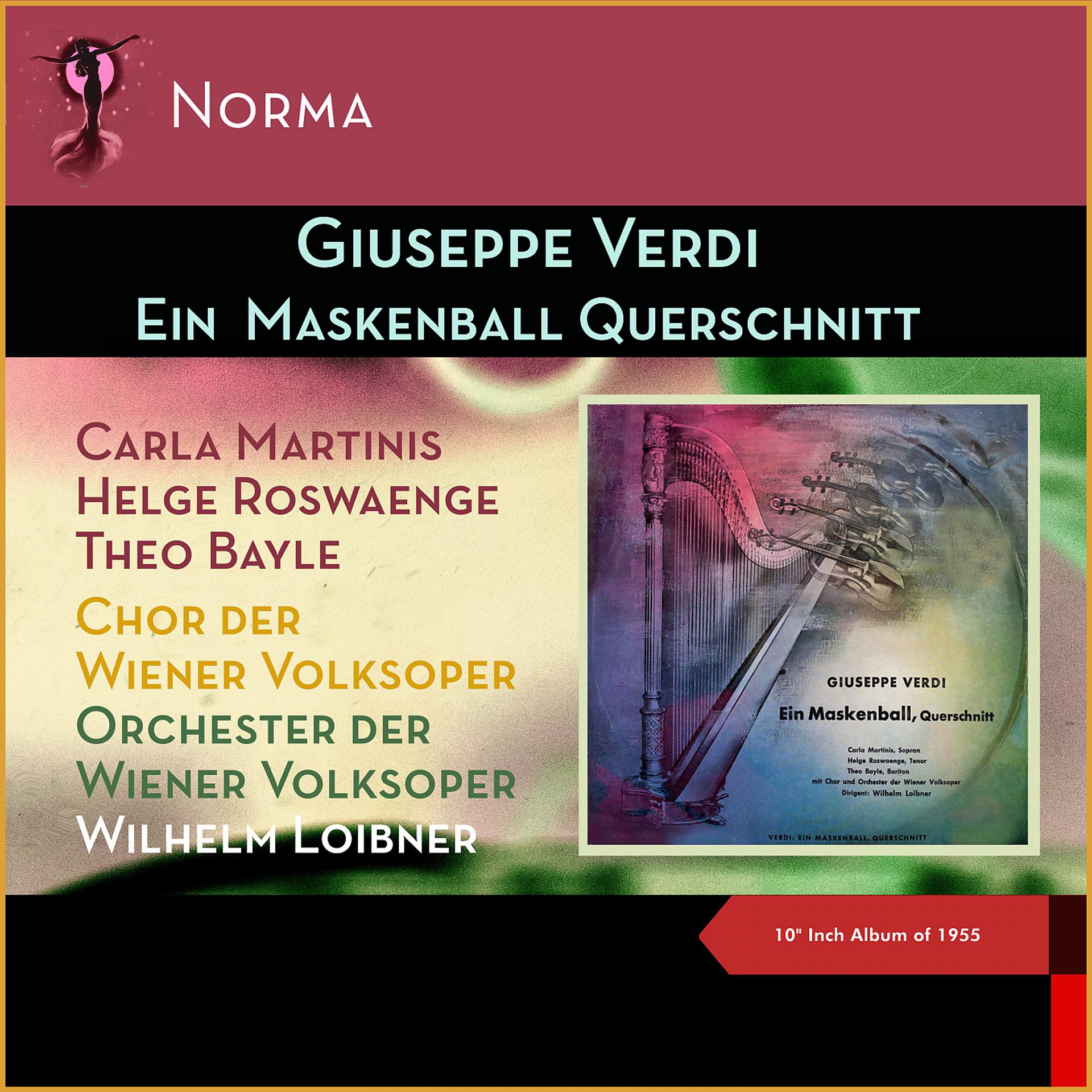 Постер альбома Giuseppe Verdi: Ein Maskenball Querschnitt