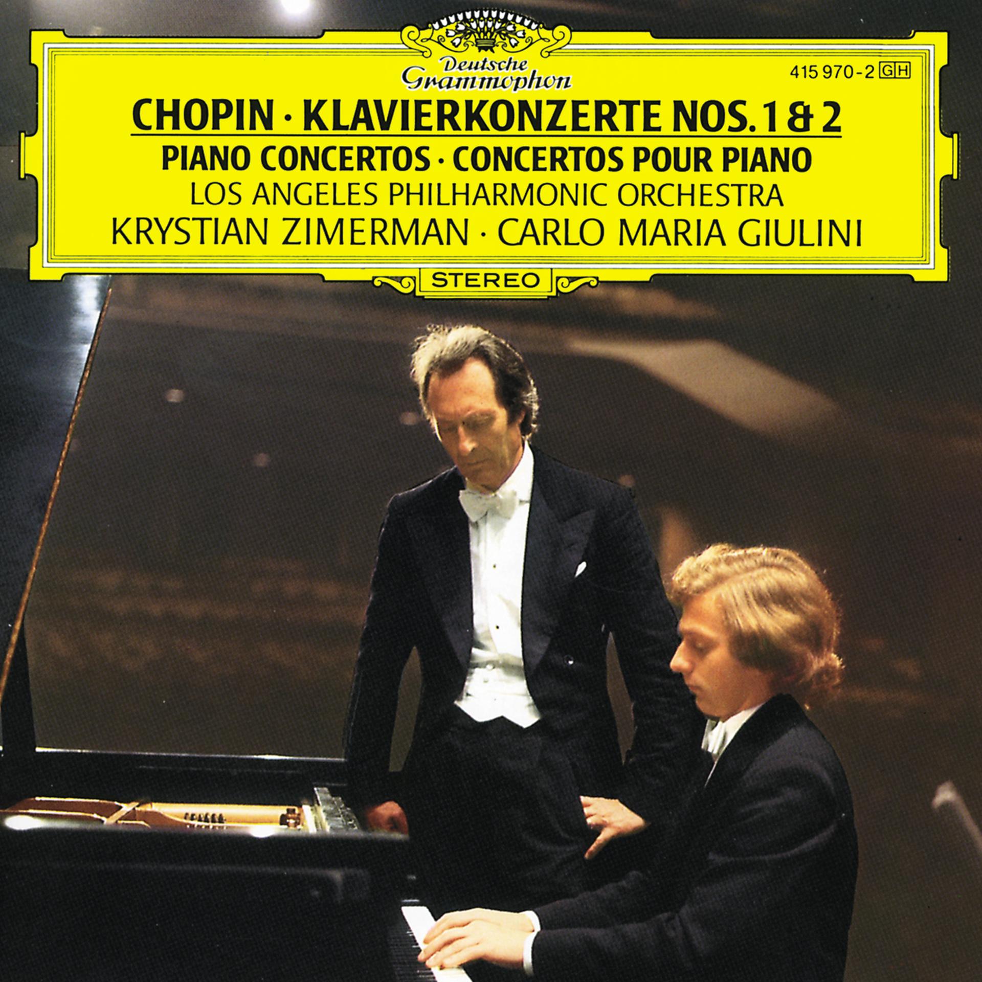 Постер альбома Chopin: Piano Concerto nos. 1 & 2