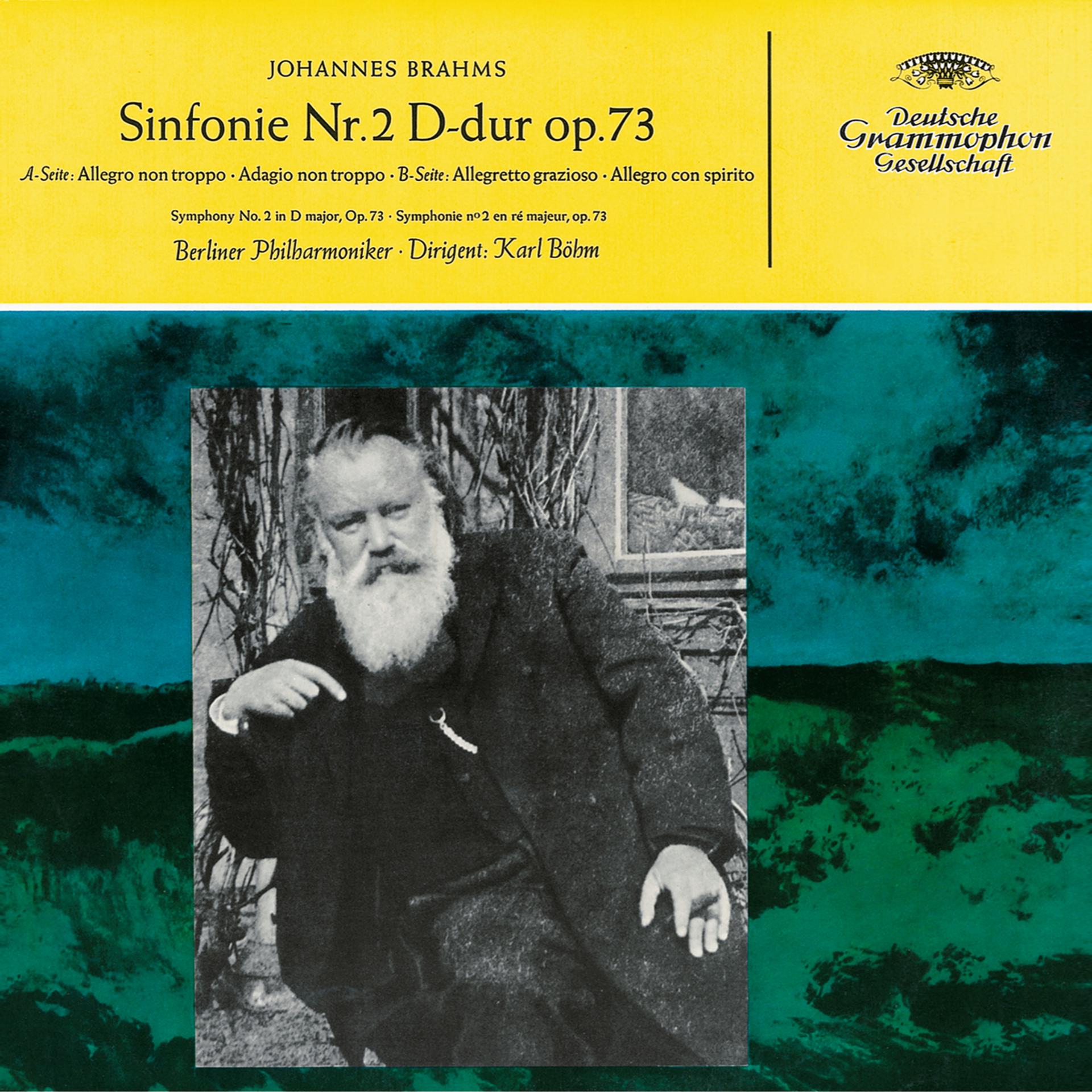 Постер альбома Brahms: Symphony No.2 / Reger: Variations on a Theme by Mozart