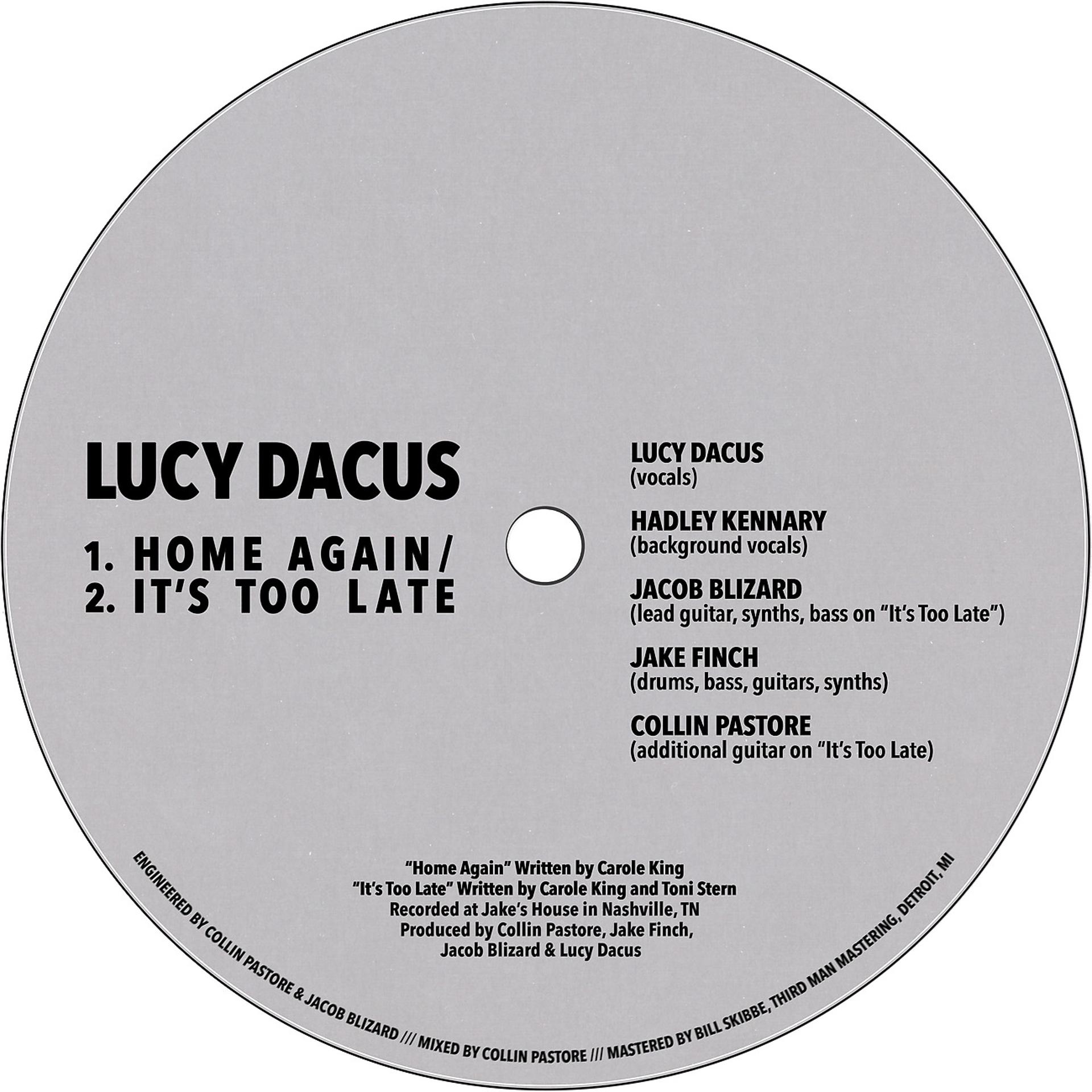 Постер к треку Lucy Dacus - It's Too Late