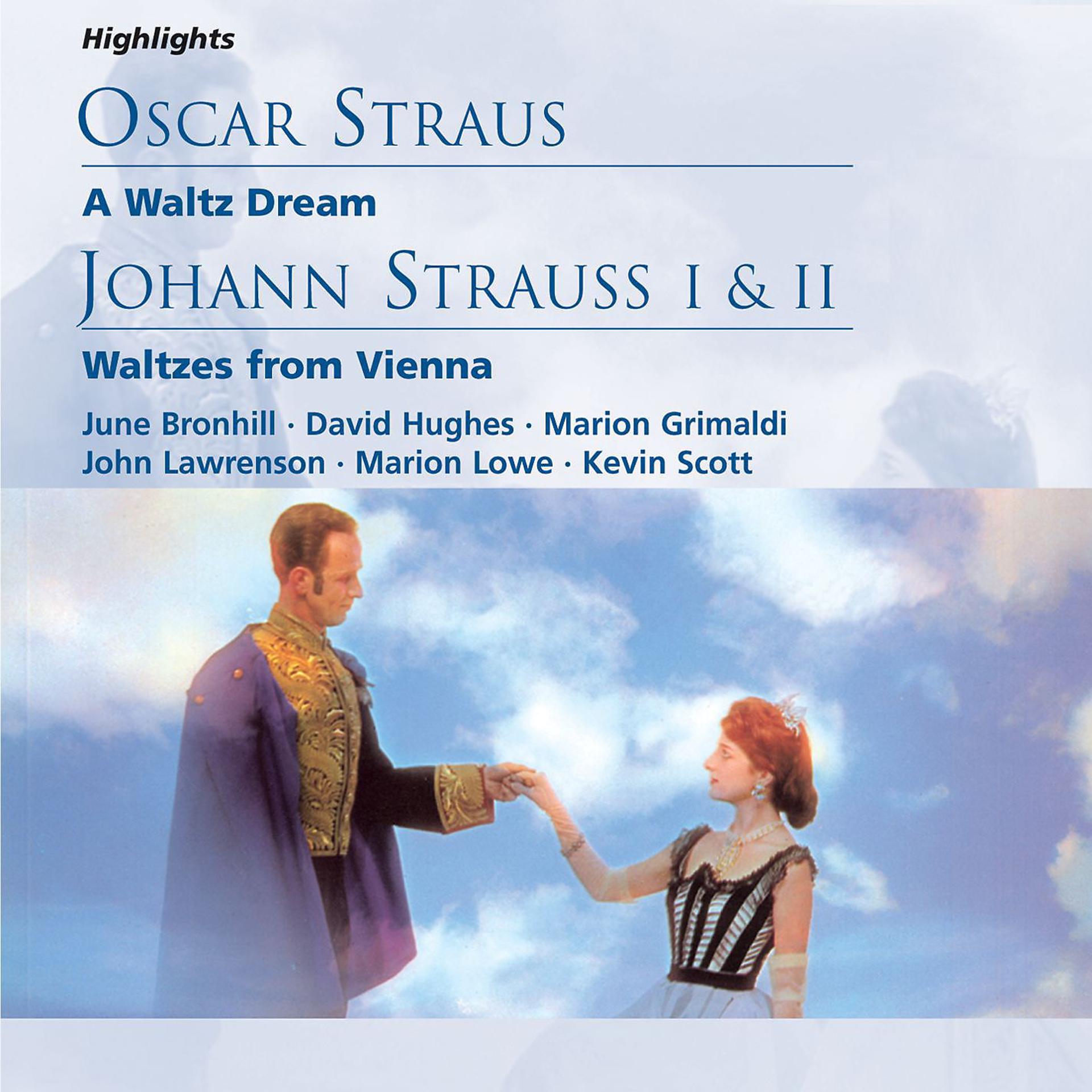 Постер альбома O. Straus: A Waltz Dream; J. Strauss I & II: Waltzes from Vienna