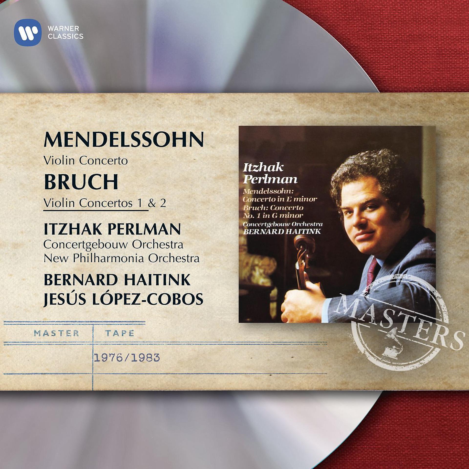 Постер альбома Bruch & Mendelssohn: Violin Concertos