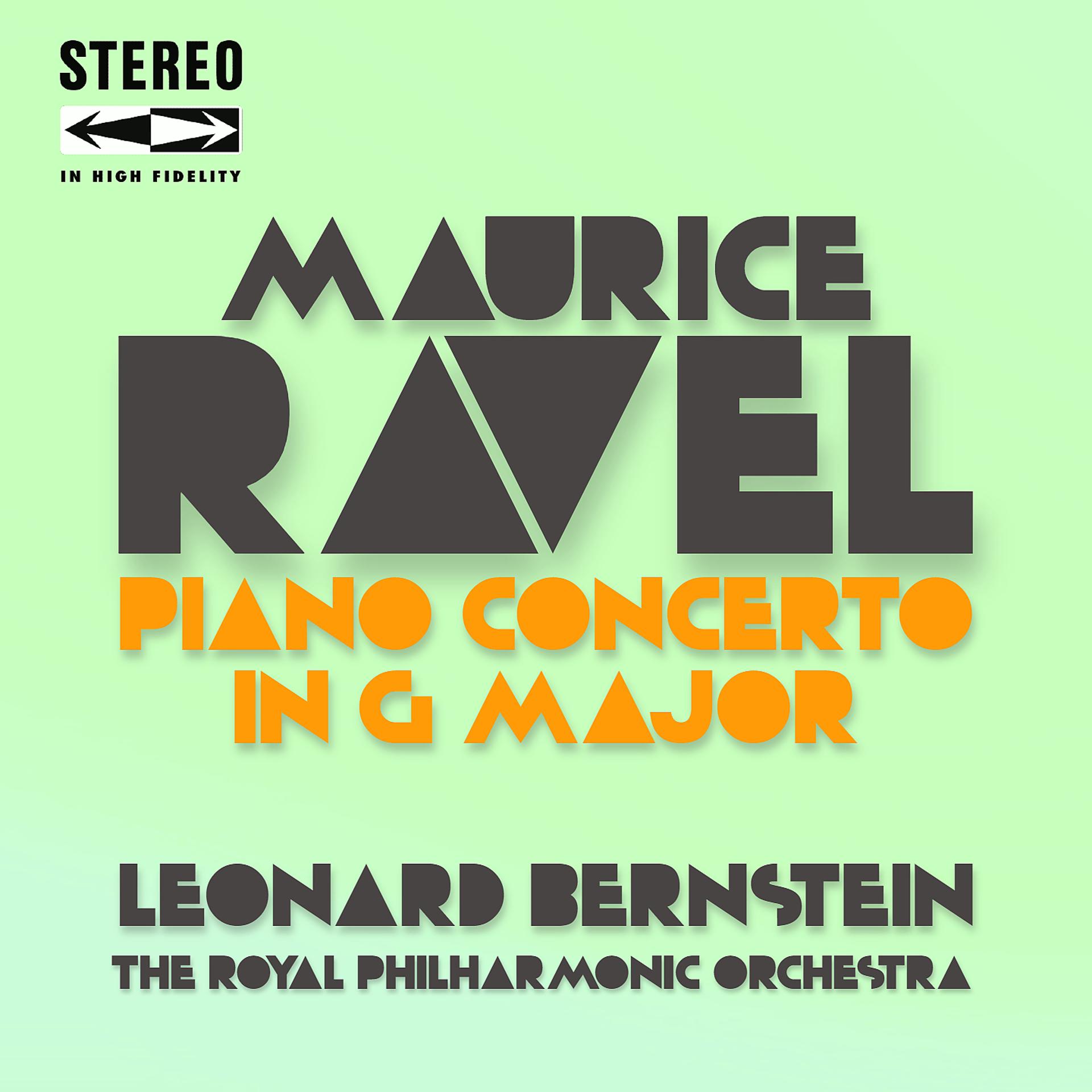Постер альбома Maurice Ravel Piano Concerto in G Major M.83