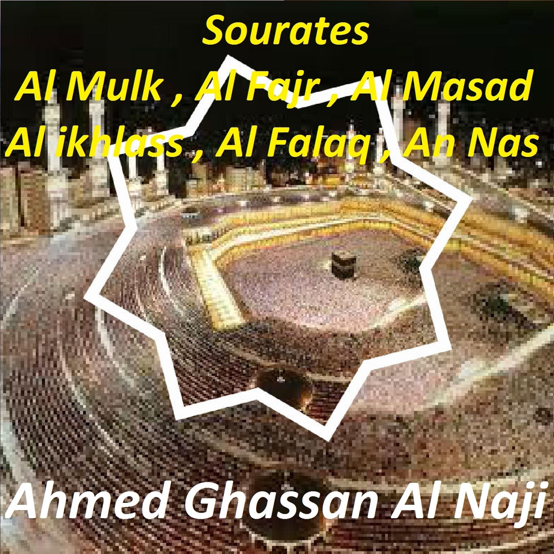 Постер альбома Sourates Al Mulk, Al Fajr, Al Masad, Al Ikhlass, Al Falaq, An Nas