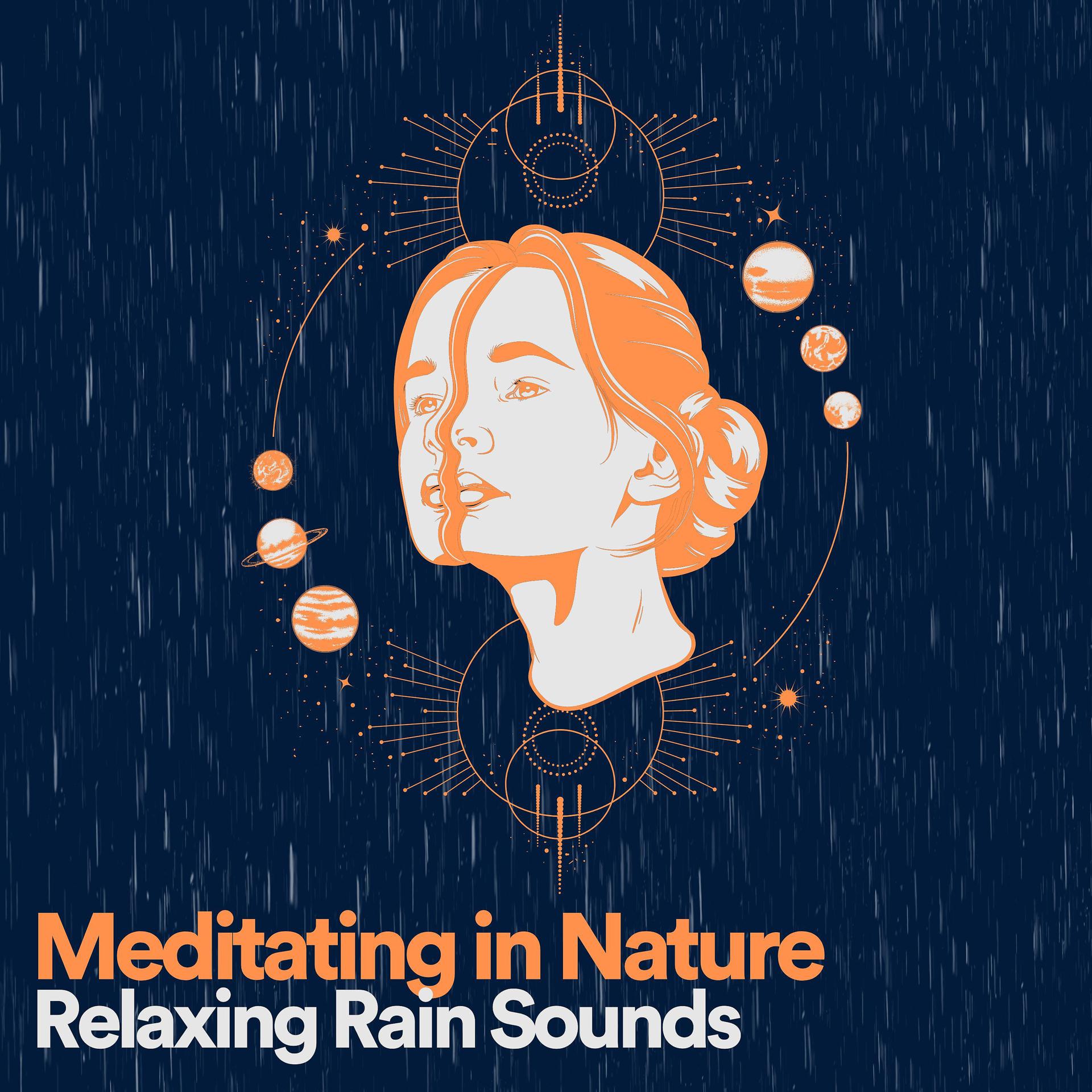 Постер альбома Meditating in Nature Relaxing Rain Sounds