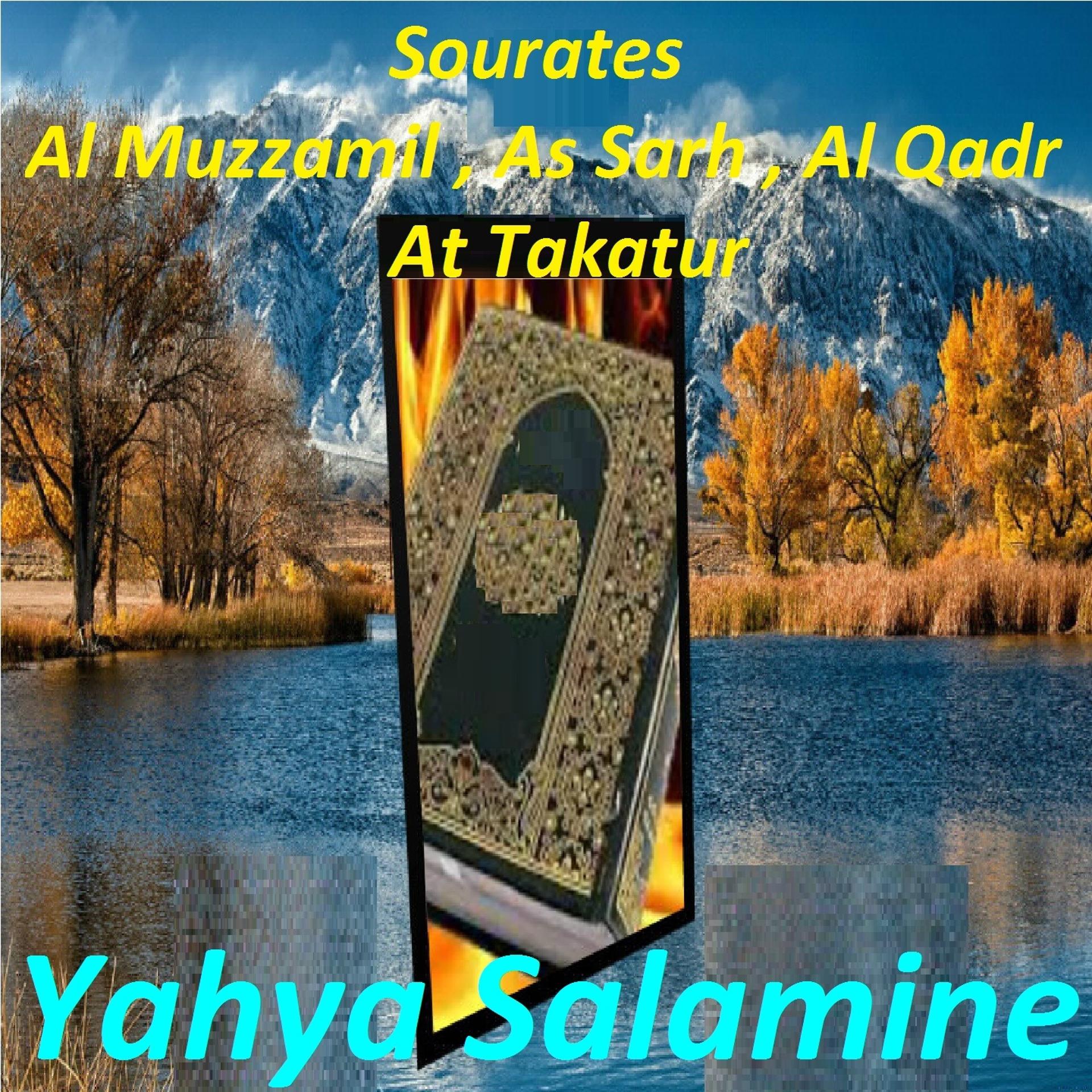 Постер альбома Sourates Al Muzzamil, As Sarh, Al Qadr, At Takatur