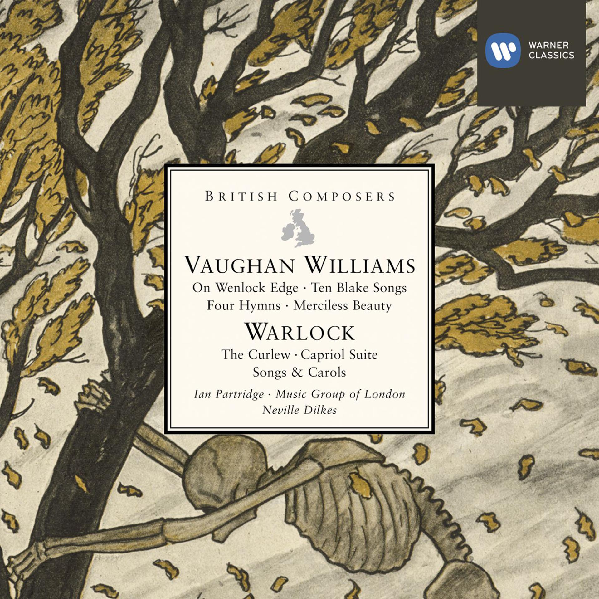 Постер альбома Vaughan Williams: On Wenlock Edge . Warlock: The Curlew