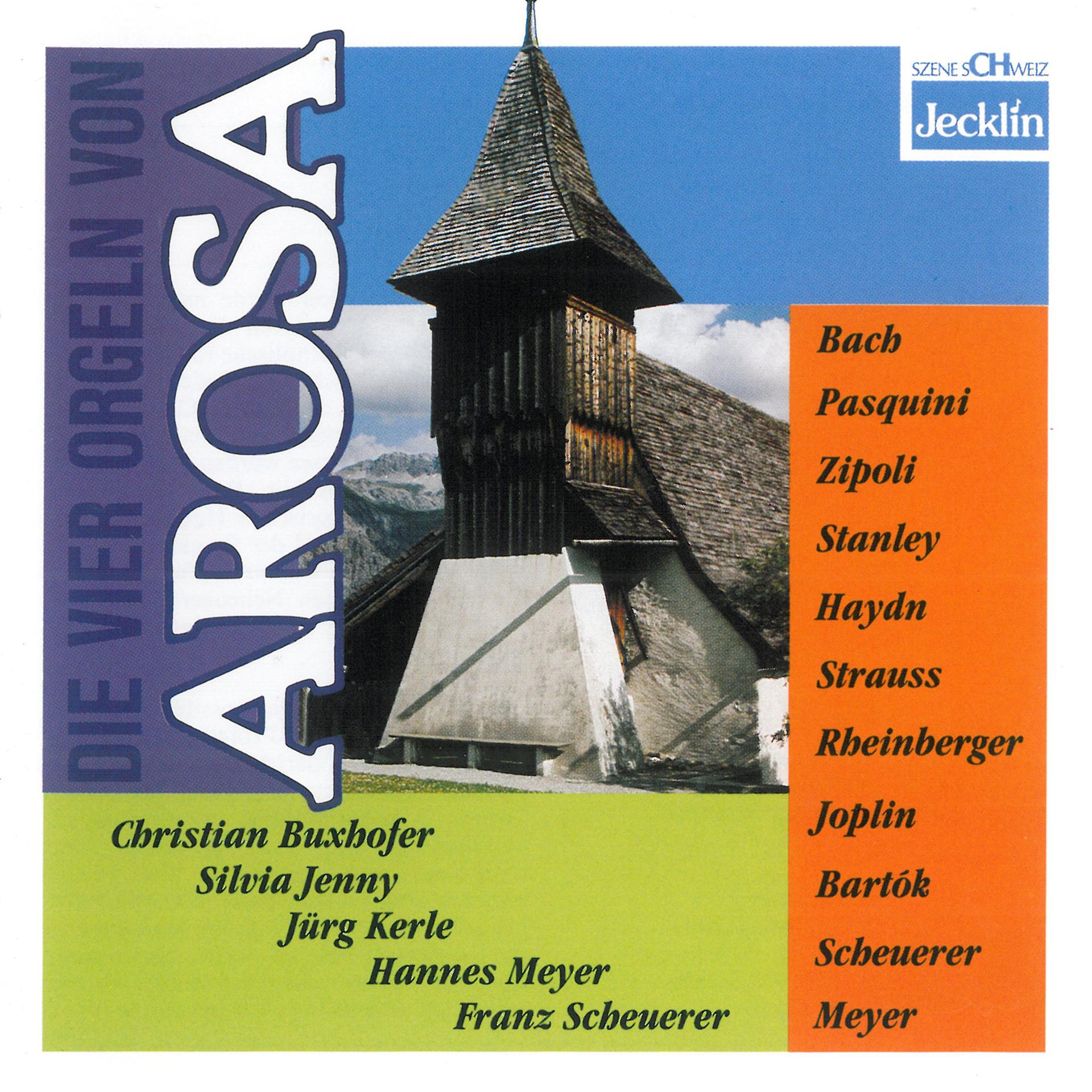 Постер альбома Die vier Orgeln von Arosa