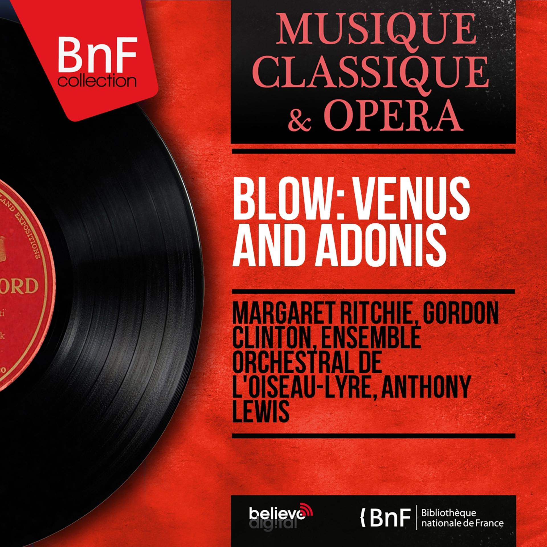 Постер альбома Blow: Venus and Adonis (Mono Version)