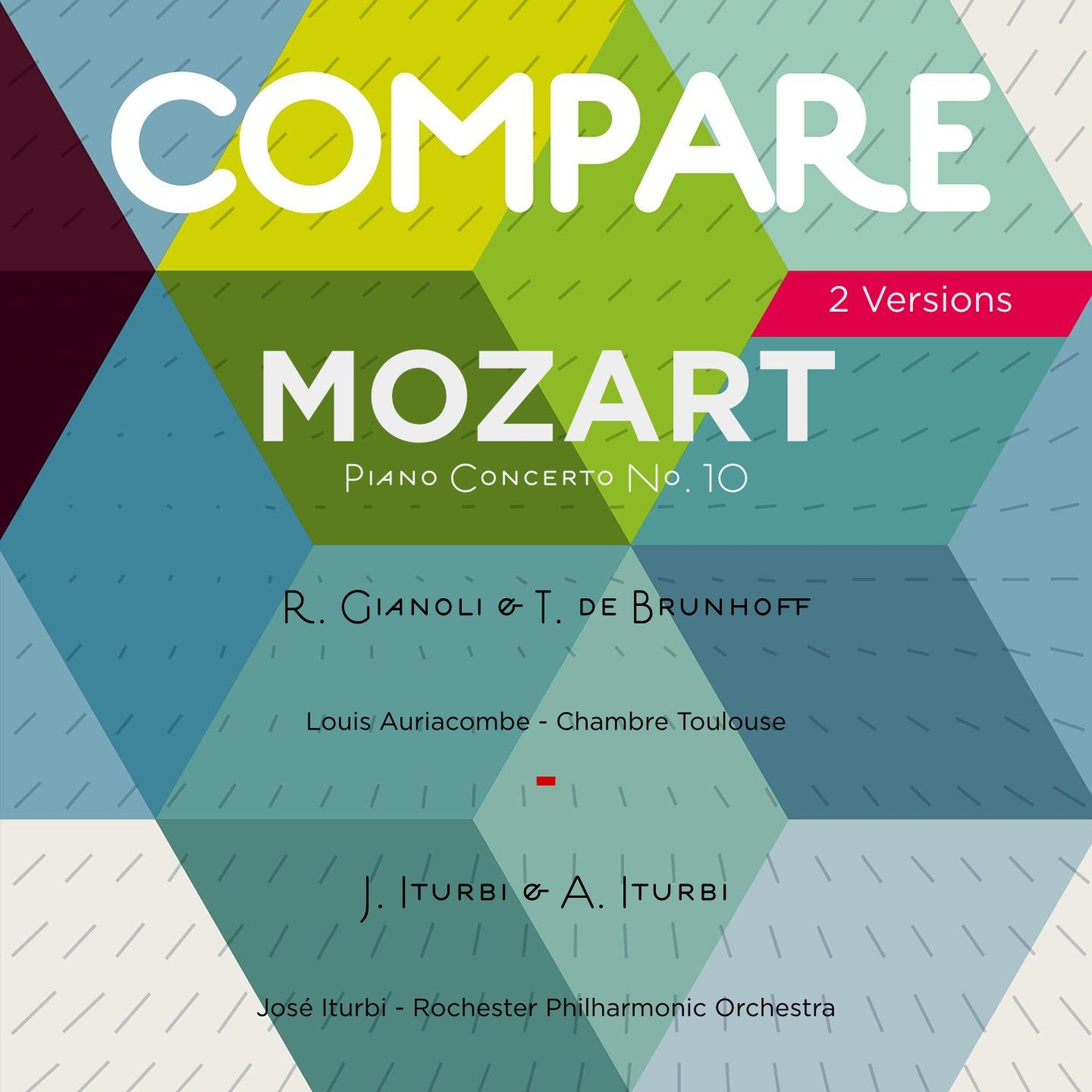 Постер альбома Mozart: Piano Concerto No. 10, K. 365, Thierry de Brunhoff vs. José Iturbi (Compare 2 Versions)