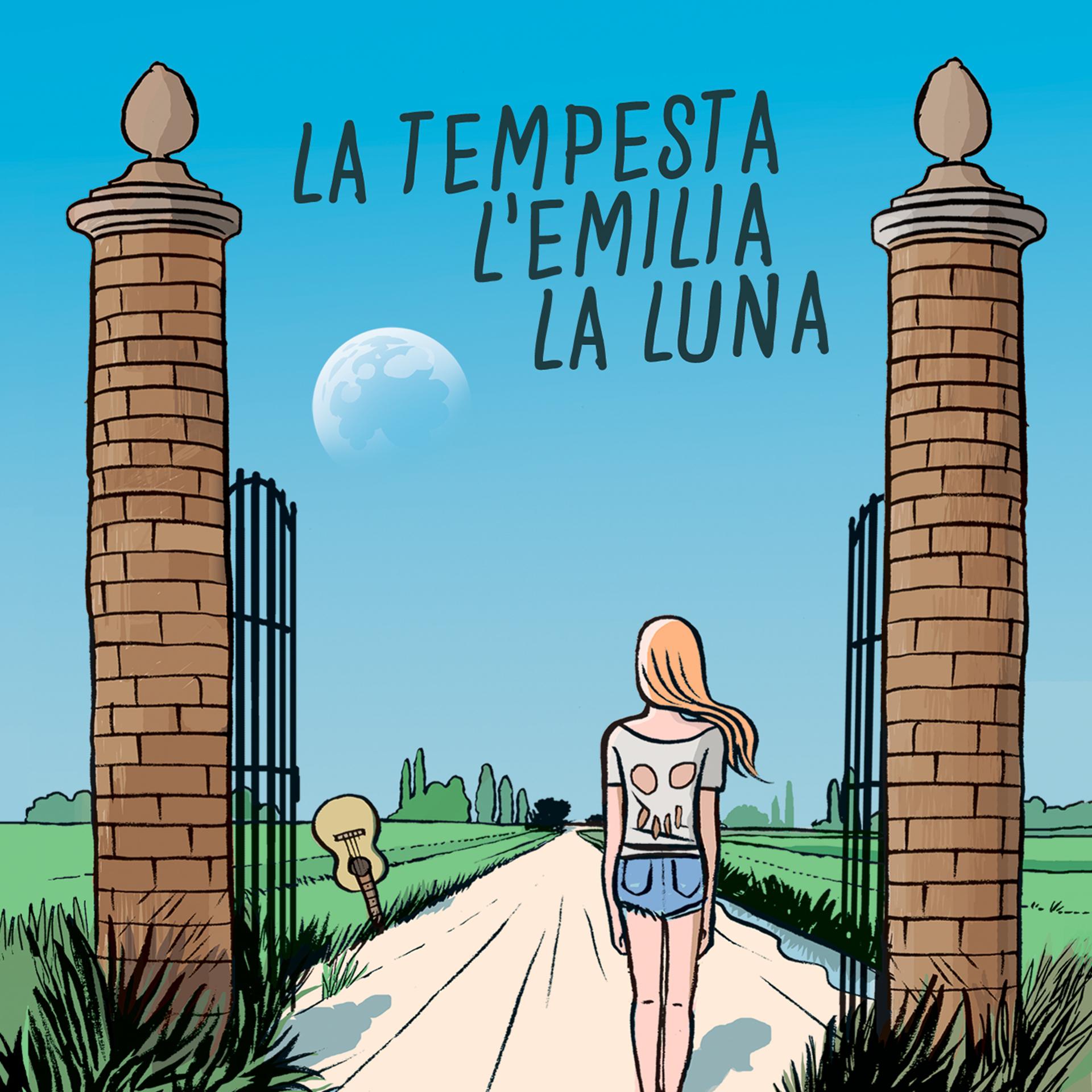 Постер альбома La tempesta, l'Emilia, la luna