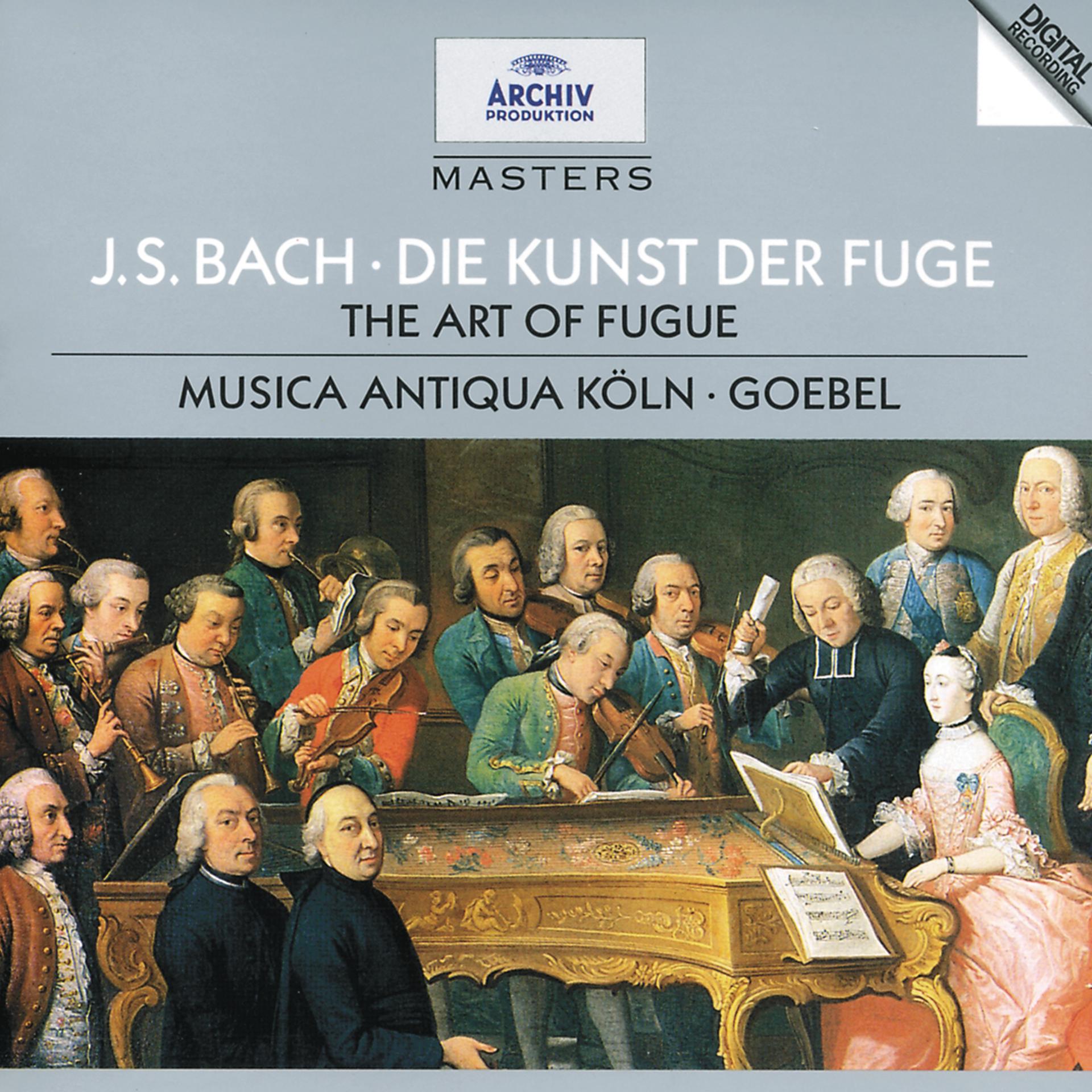 Постер альбома Bach, J.S.: Die Kunst der Fuge BWV 1080