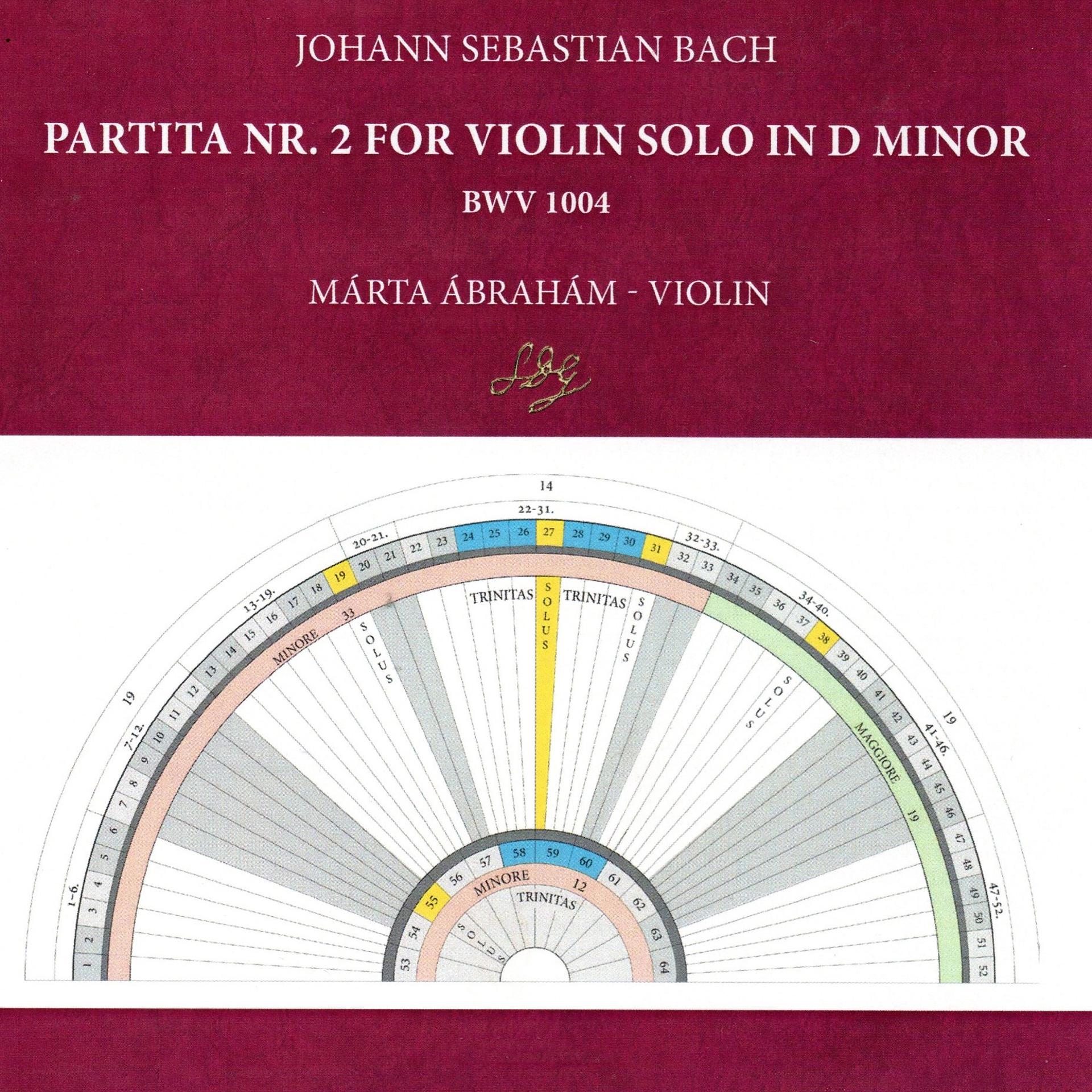 Постер альбома Bach: Partita No. 2 for Violin Solo in D Minor, BWV 1004