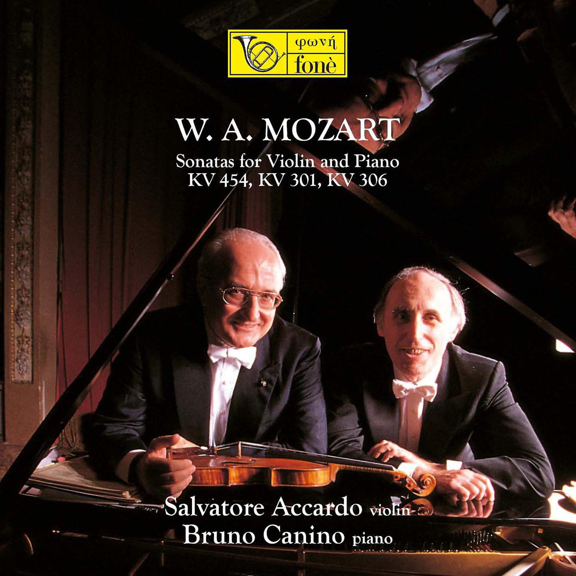 Постер альбома Mozart: Sonatas for Violin and Piano KV 454, 301, 306