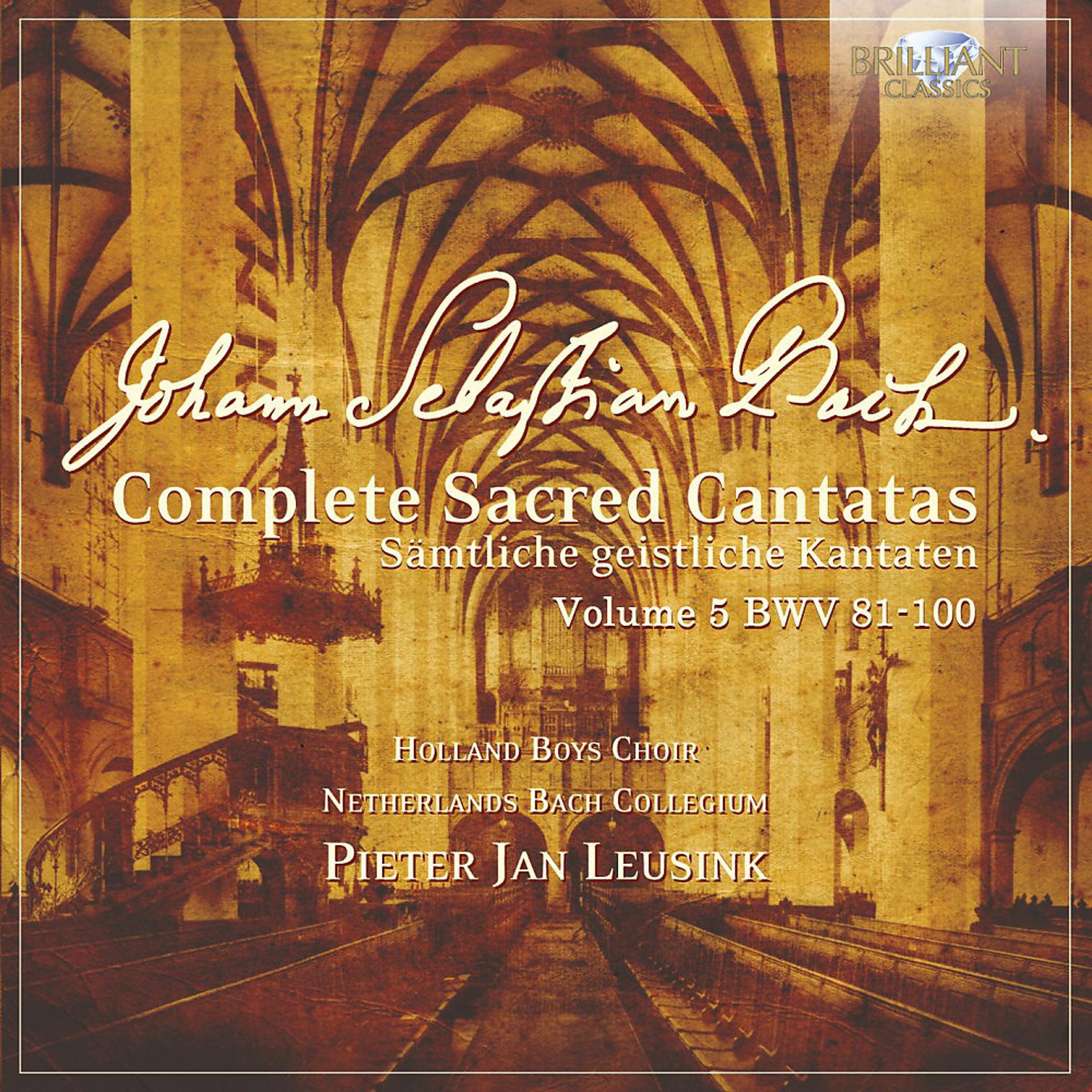 Постер альбома J.S. Bach: Complete Sacred Cantatas Vol. 05, BWV 81-100