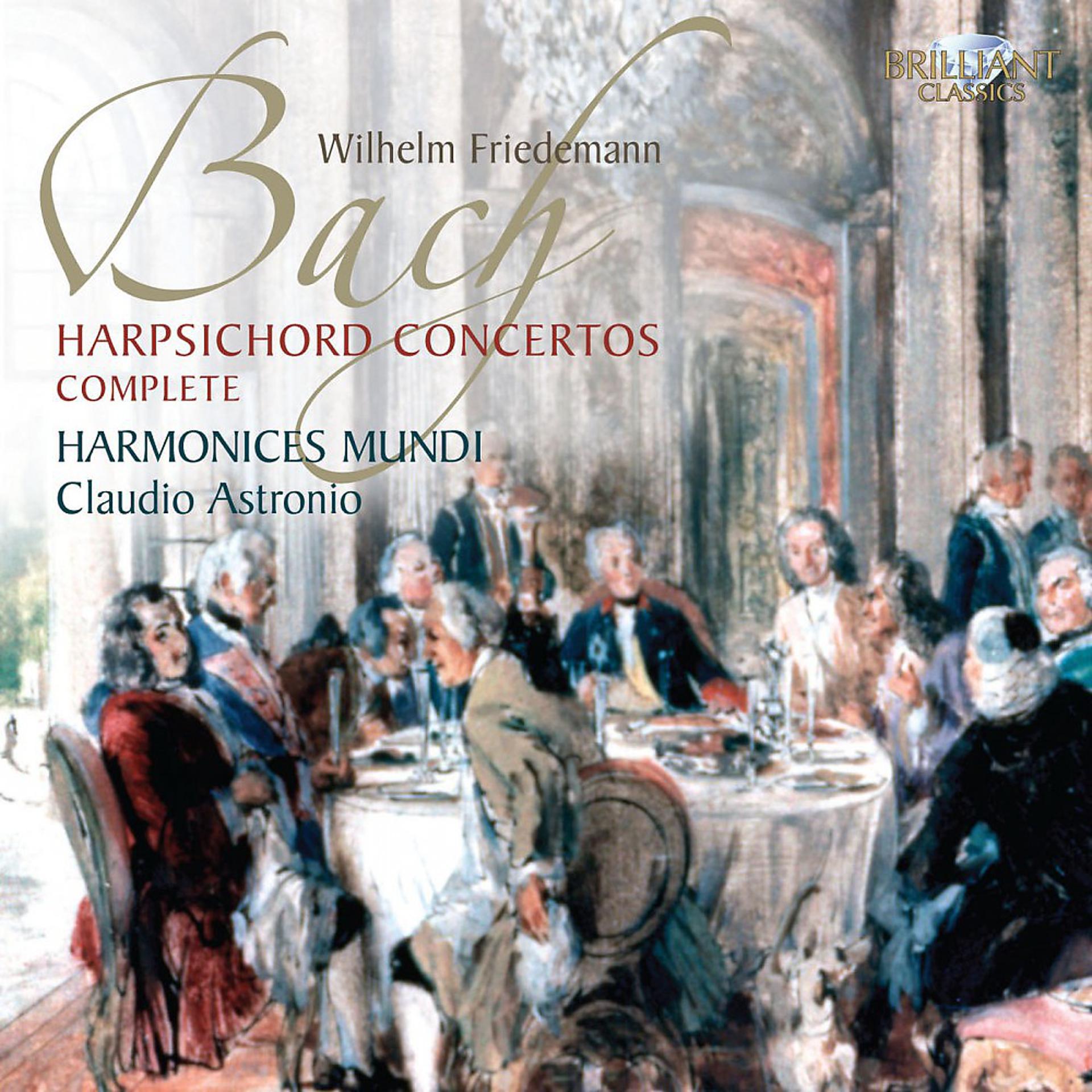 Постер альбома W.F. Bach: Harpsichord Concertos