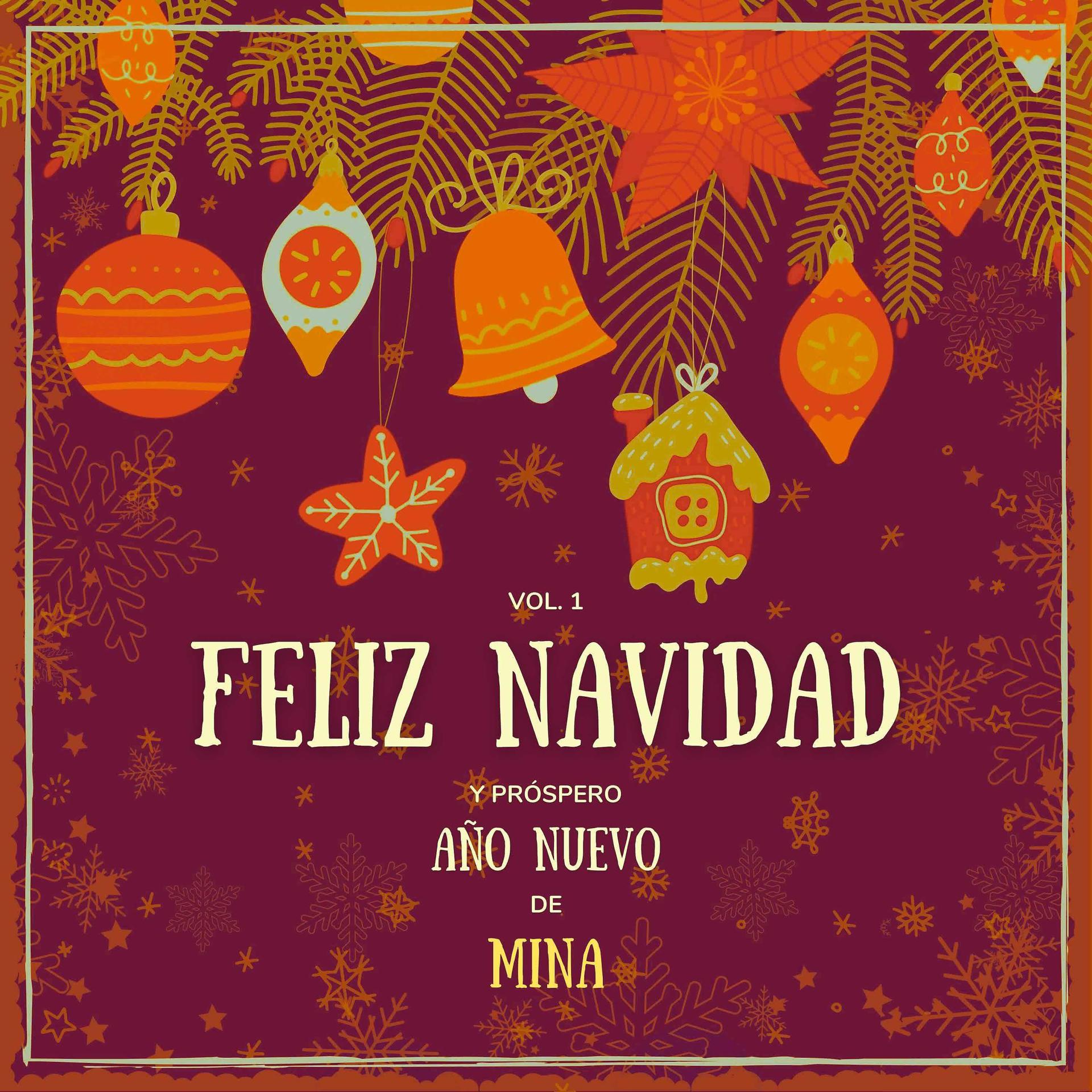 Постер альбома Feliz Navidad y próspero Año Nuevo de Mina, Vol. 1