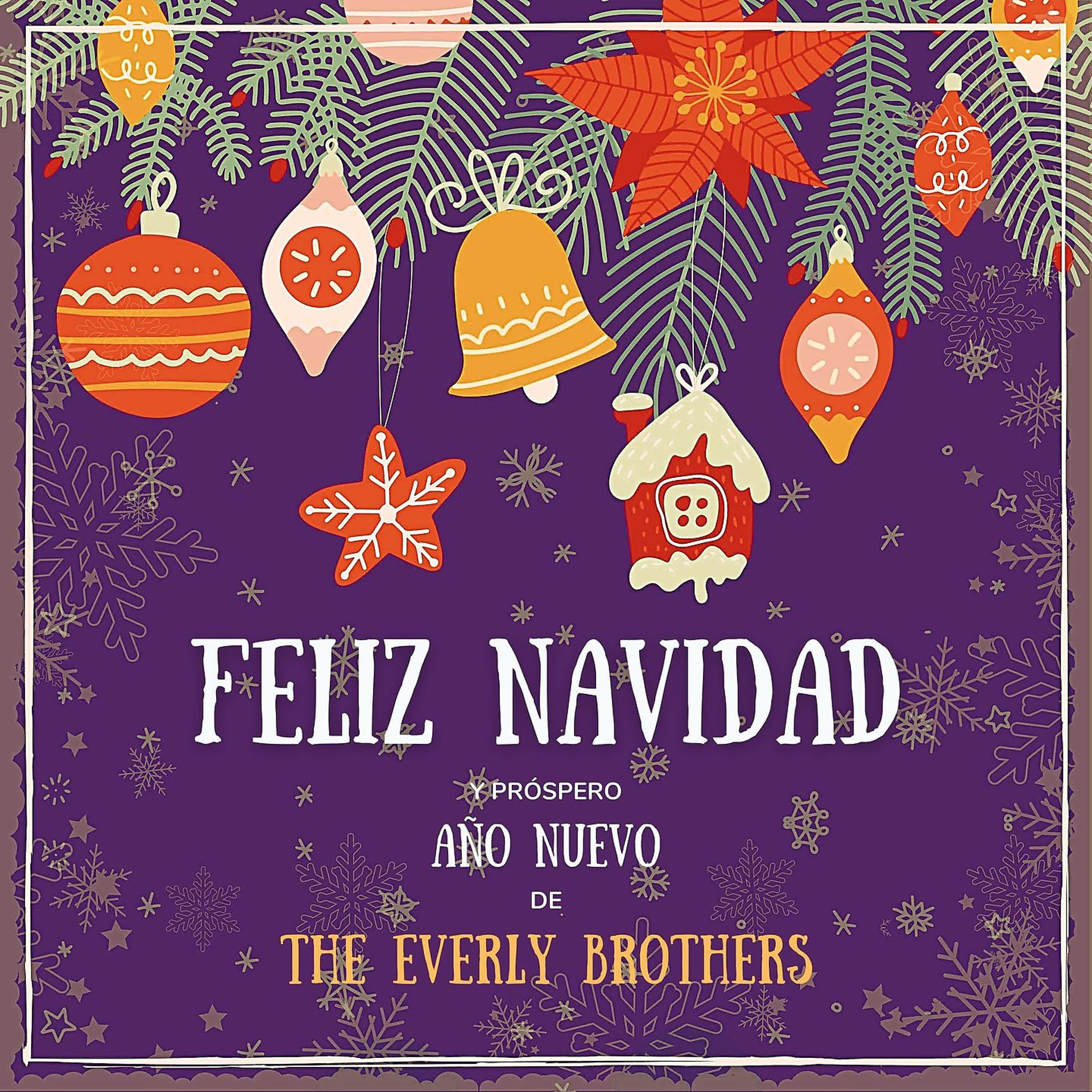 Постер альбома Feliz Navidad y próspero Año Nuevo de The Everly Brothers