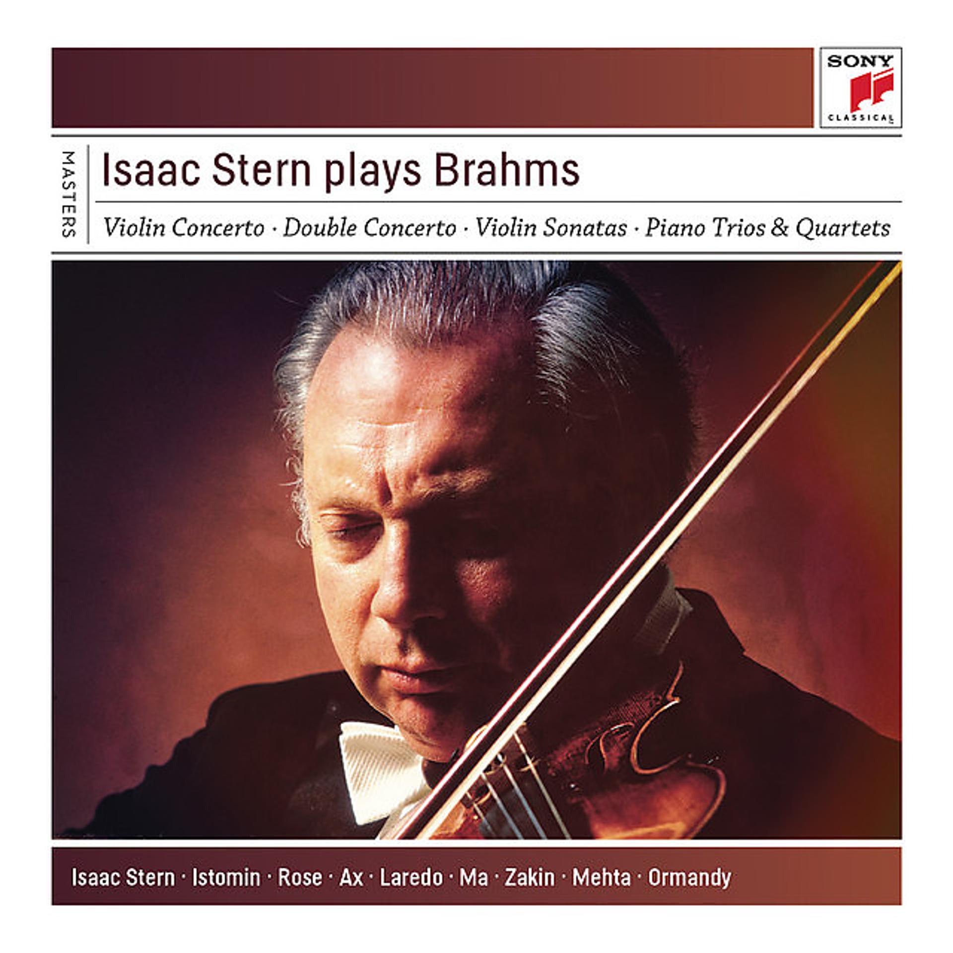 Постер альбома Isaac Stern Plays Brahms