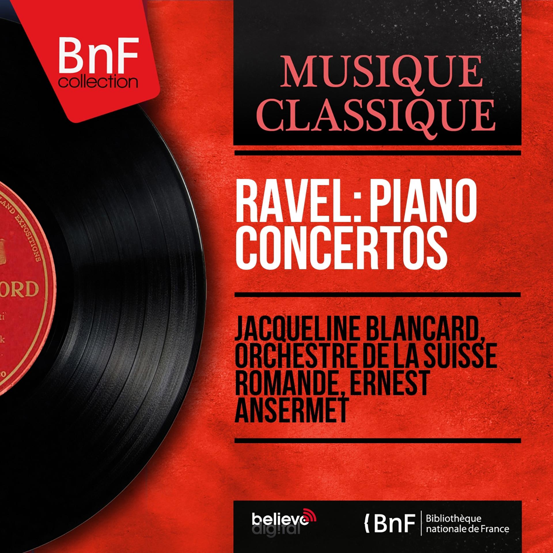 Постер альбома Ravel: Piano Concertos (Mono Version)