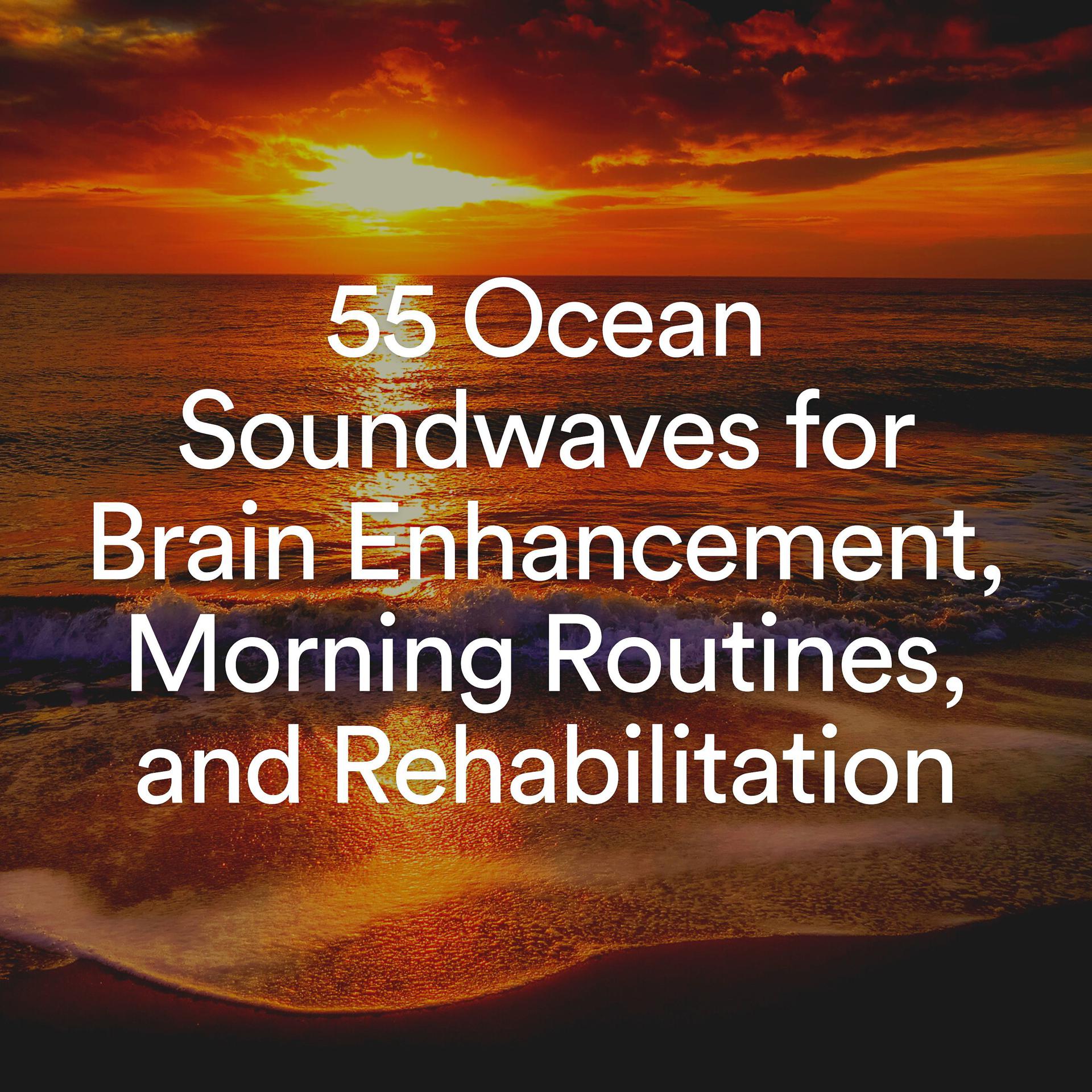 Постер альбома 55 Ocean Soundwaves for Brain Enhancement, Morning Routines, and Rehabilitation
