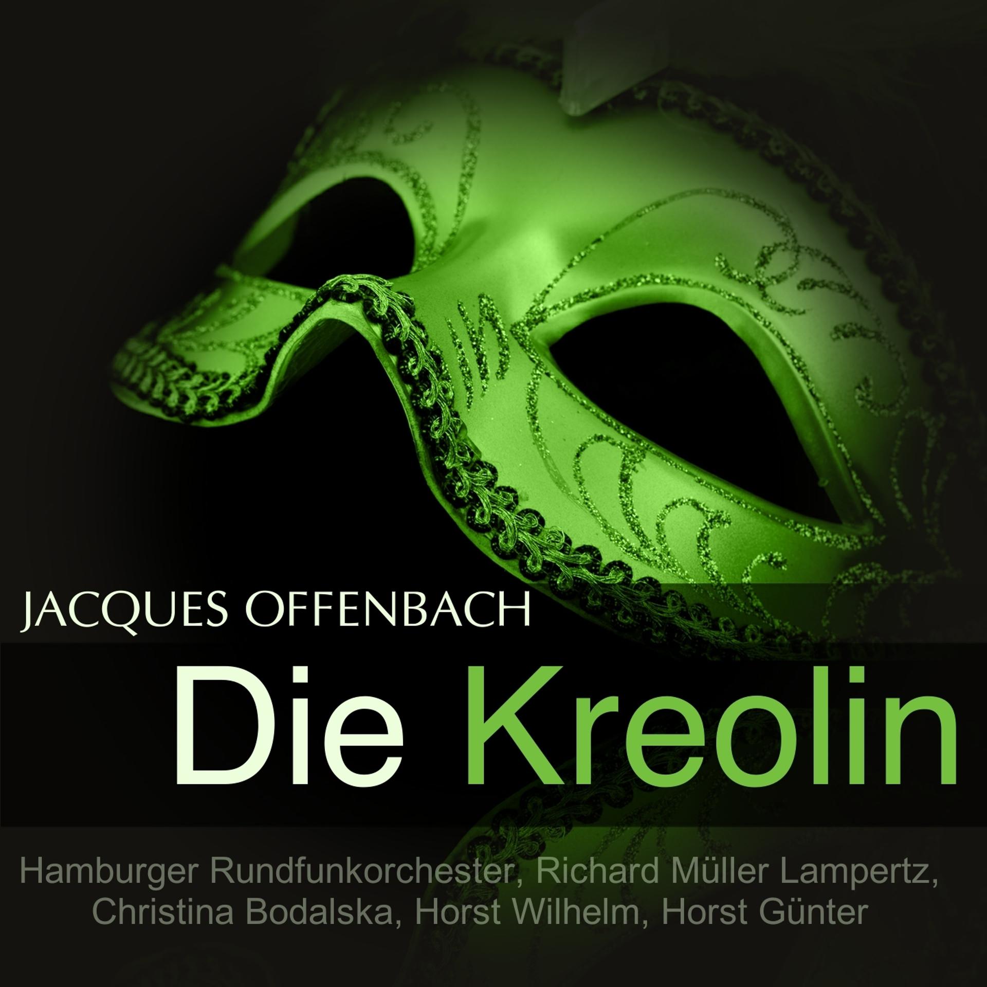 Постер альбома Offenbach: Die Kreolin