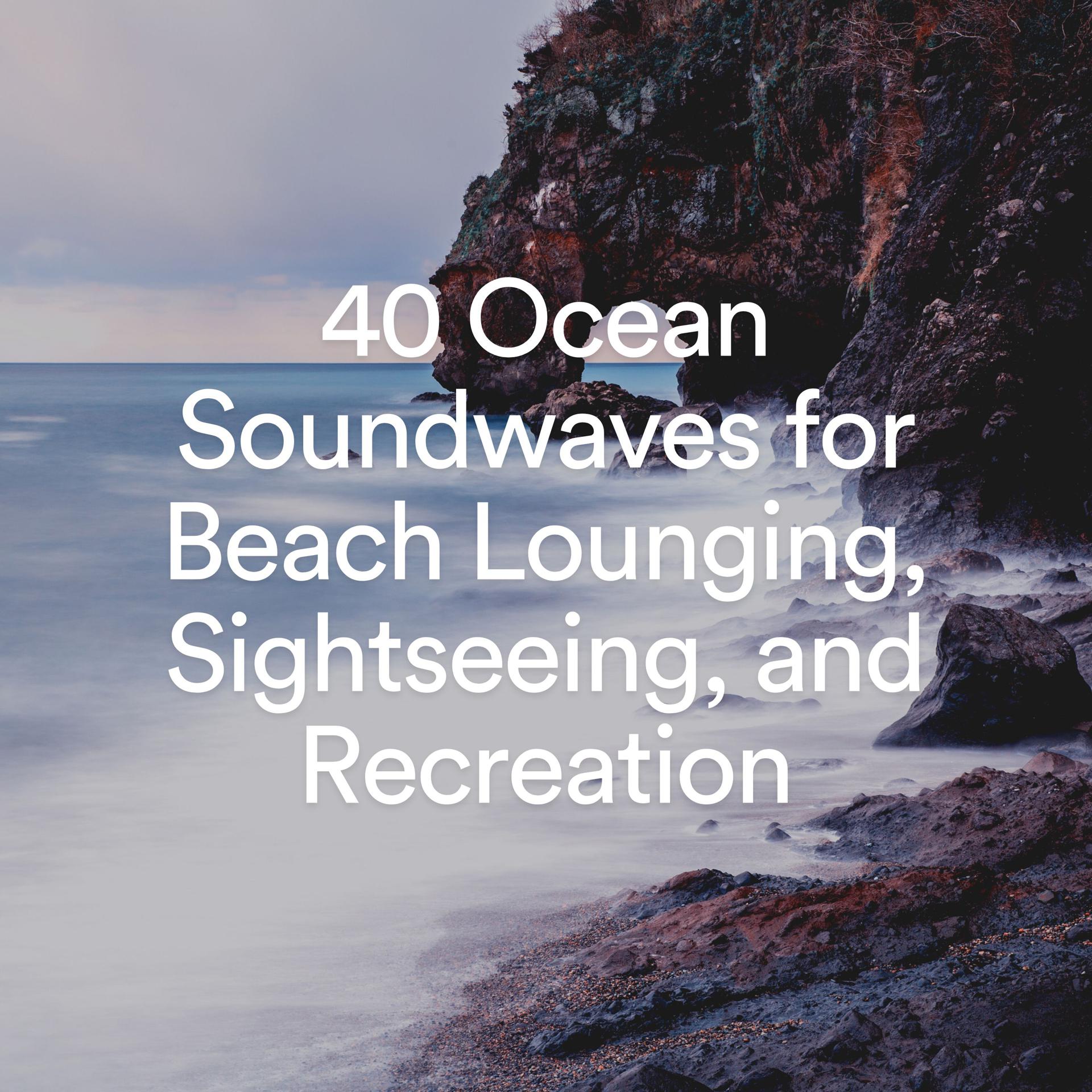 Постер альбома 40 Ocean Soundwaves for Beach Lounging, Sightseeing, and Recreation