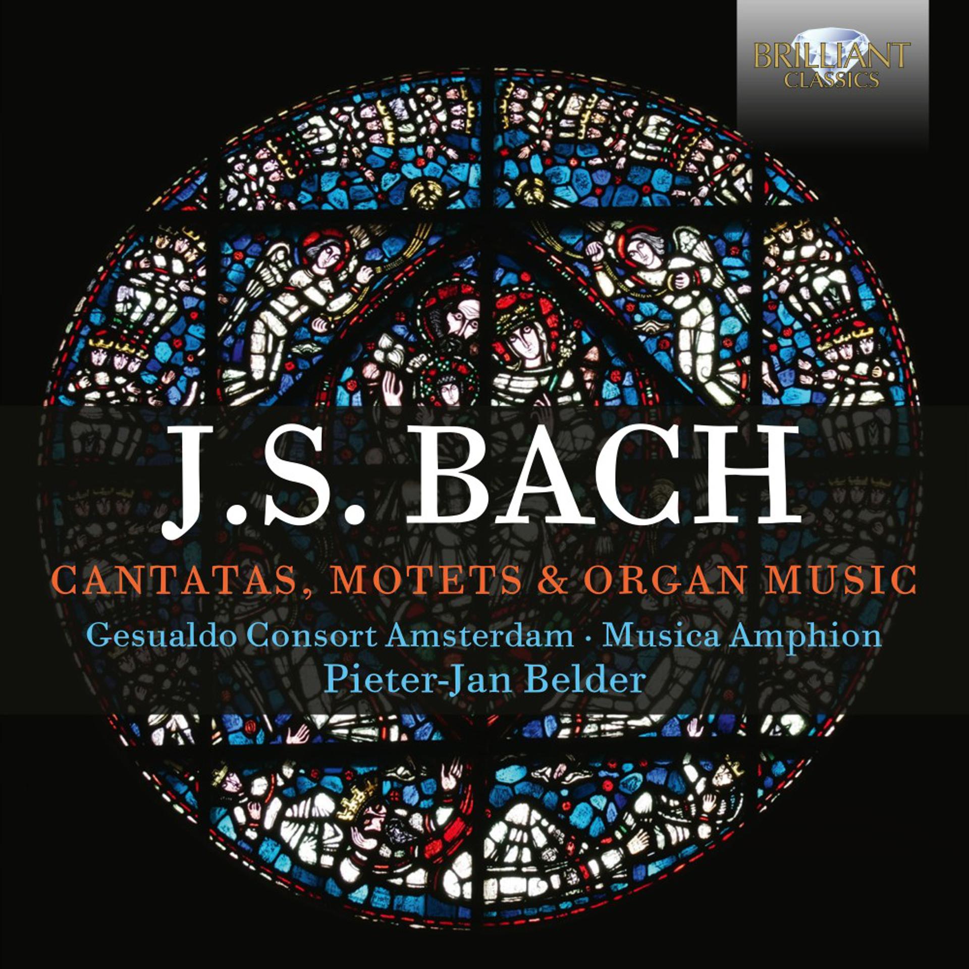 Постер альбома J.S. Bach: Cantatas, Motets & Organ Music