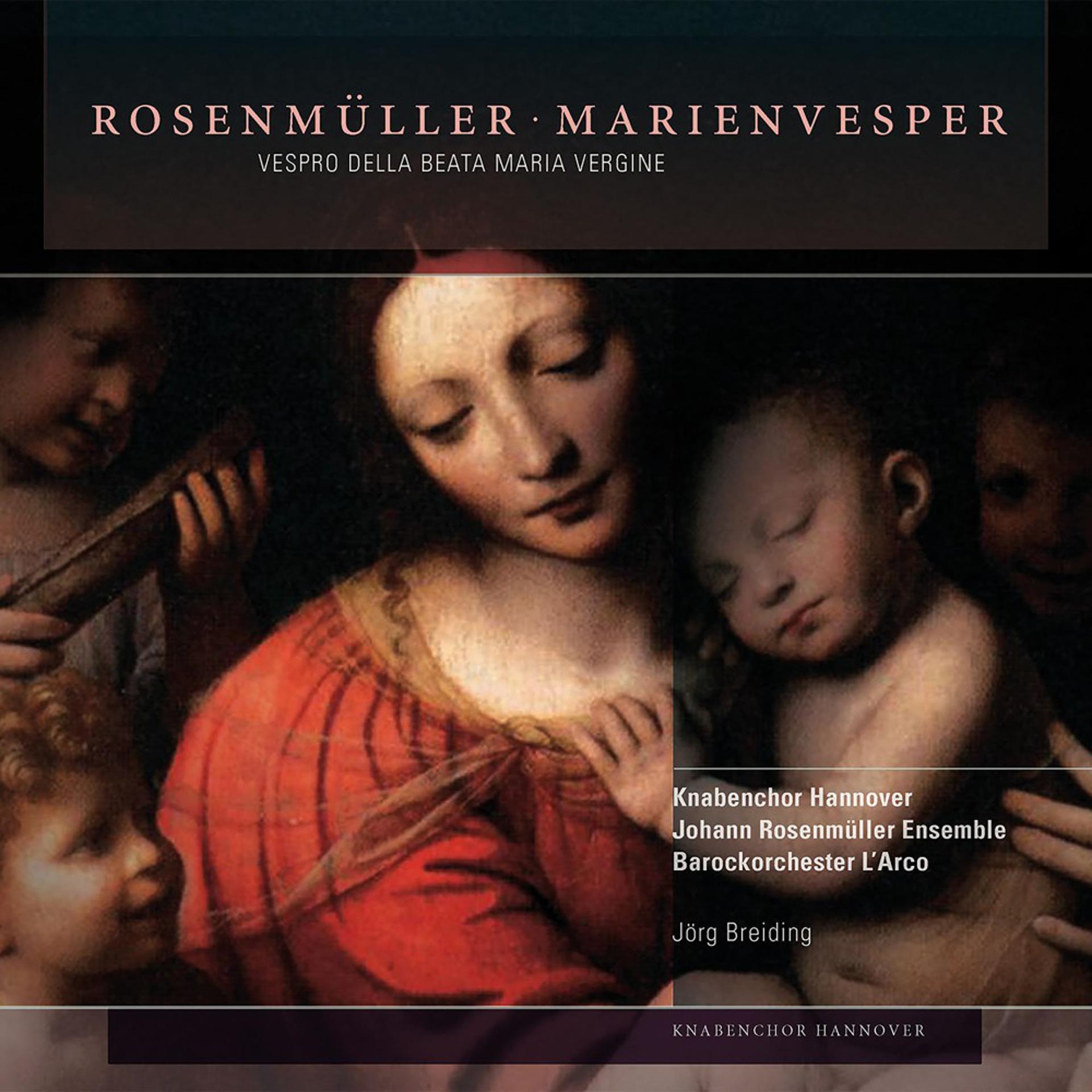 Постер альбома Johann Rosenmüller: Marienvesper