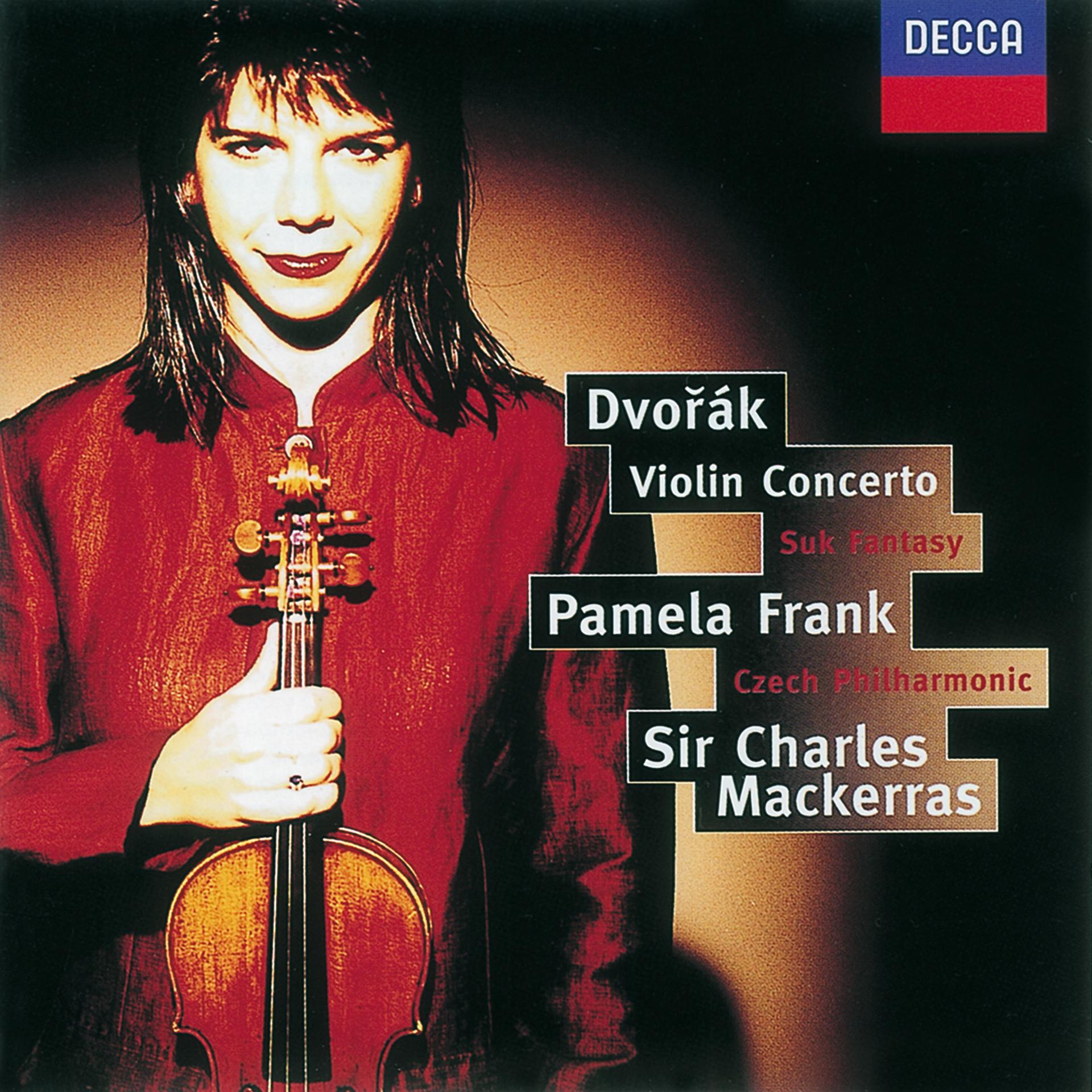 Постер альбома Dvorák: Violin Concerto; Romance/Suk: Fantasie