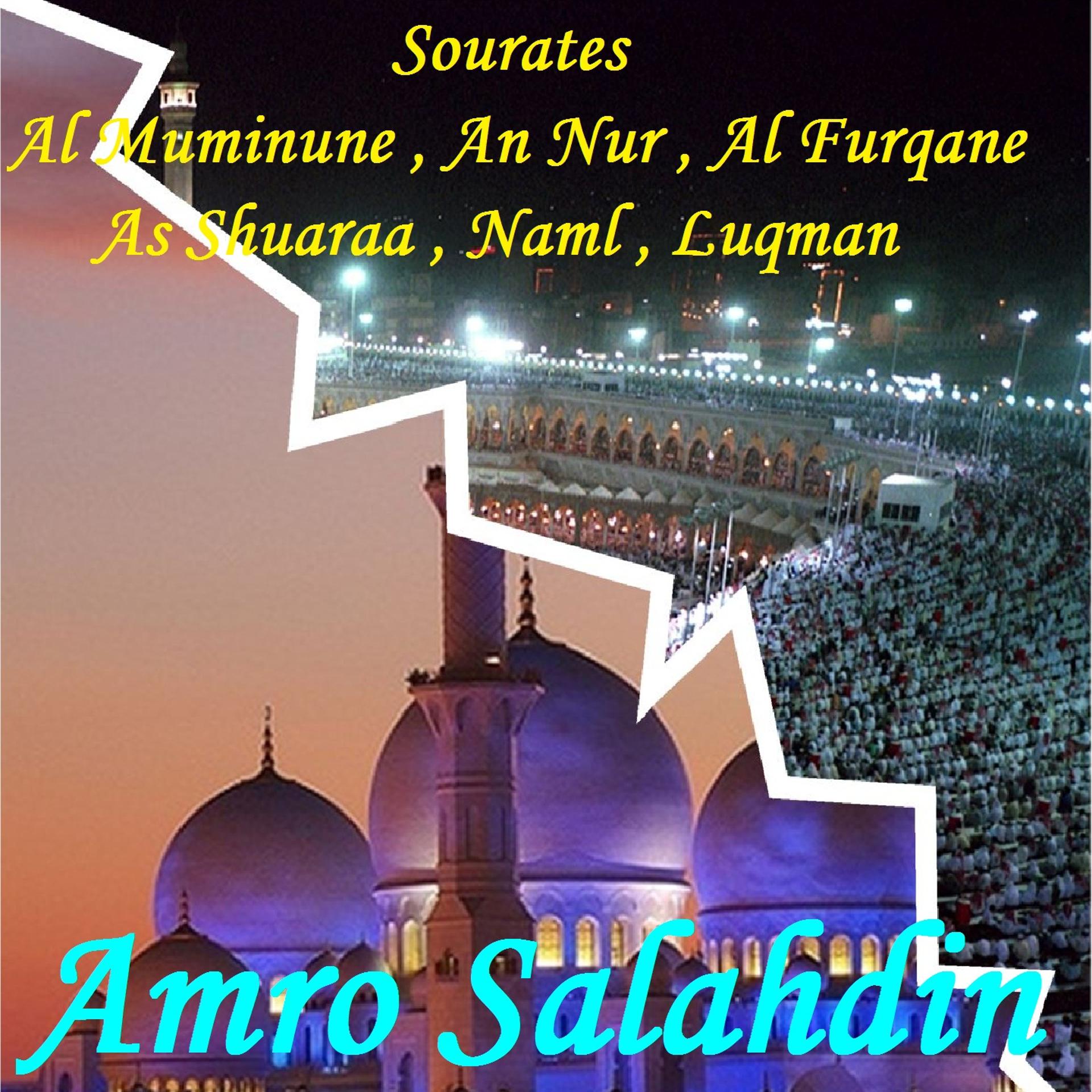 Постер альбома Sourates Al Muminune , An Nur , Al Furqane , As Shuaraa , Naml , Luqman