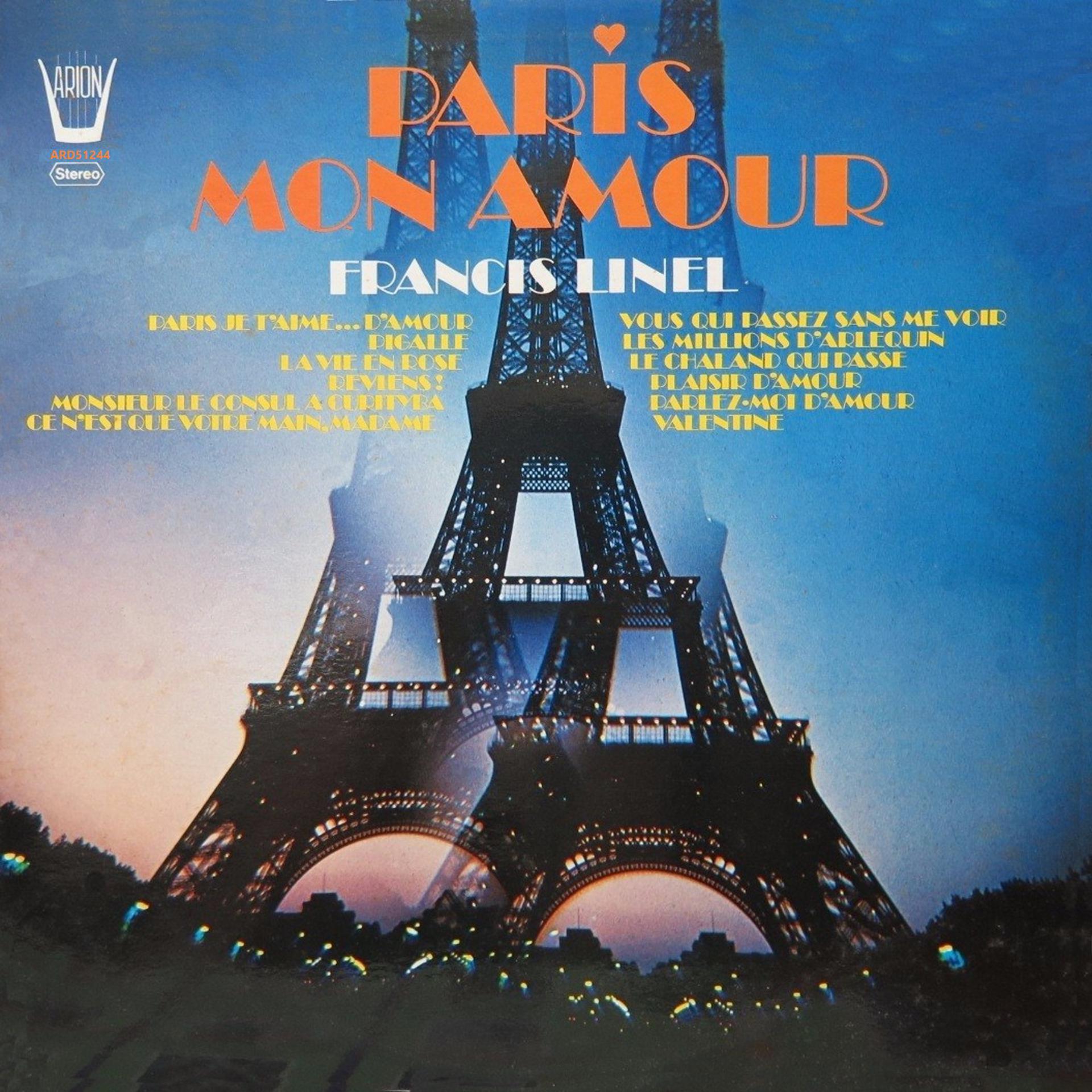 Постер альбома Paris, mon Amour