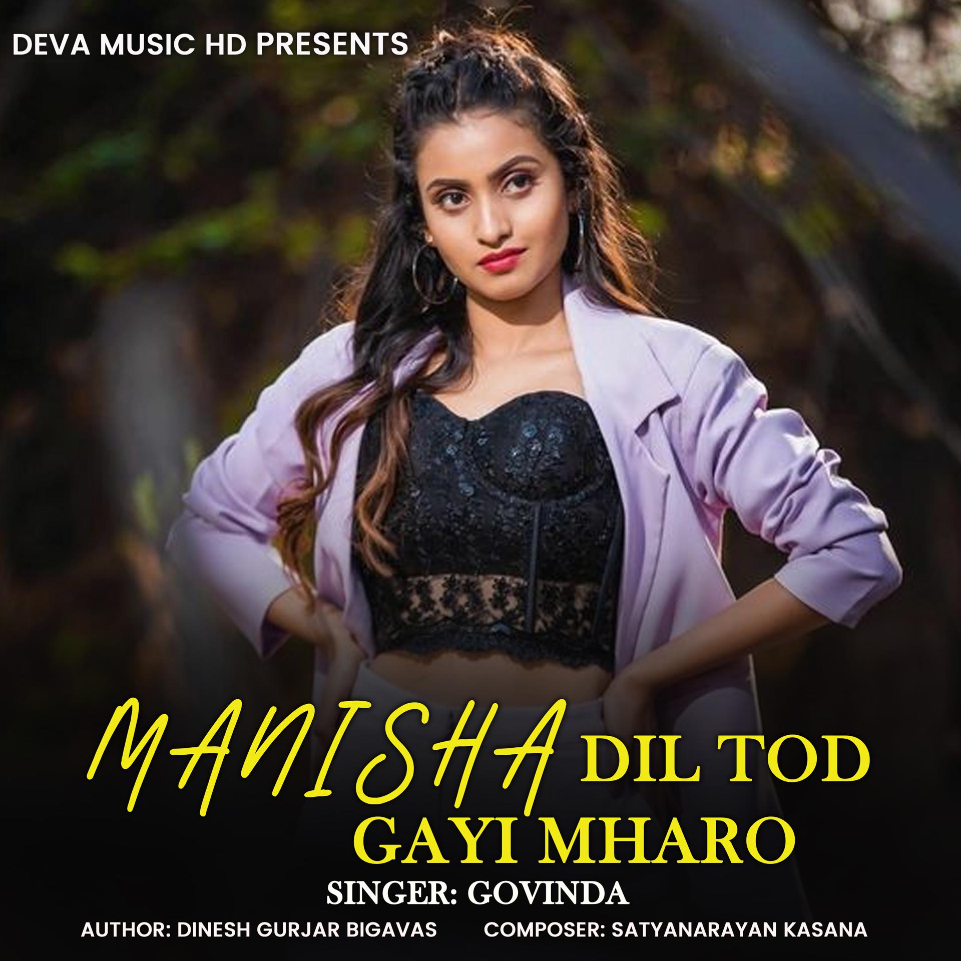 Постер альбома Manisha Dil Tod Gayi Mharo