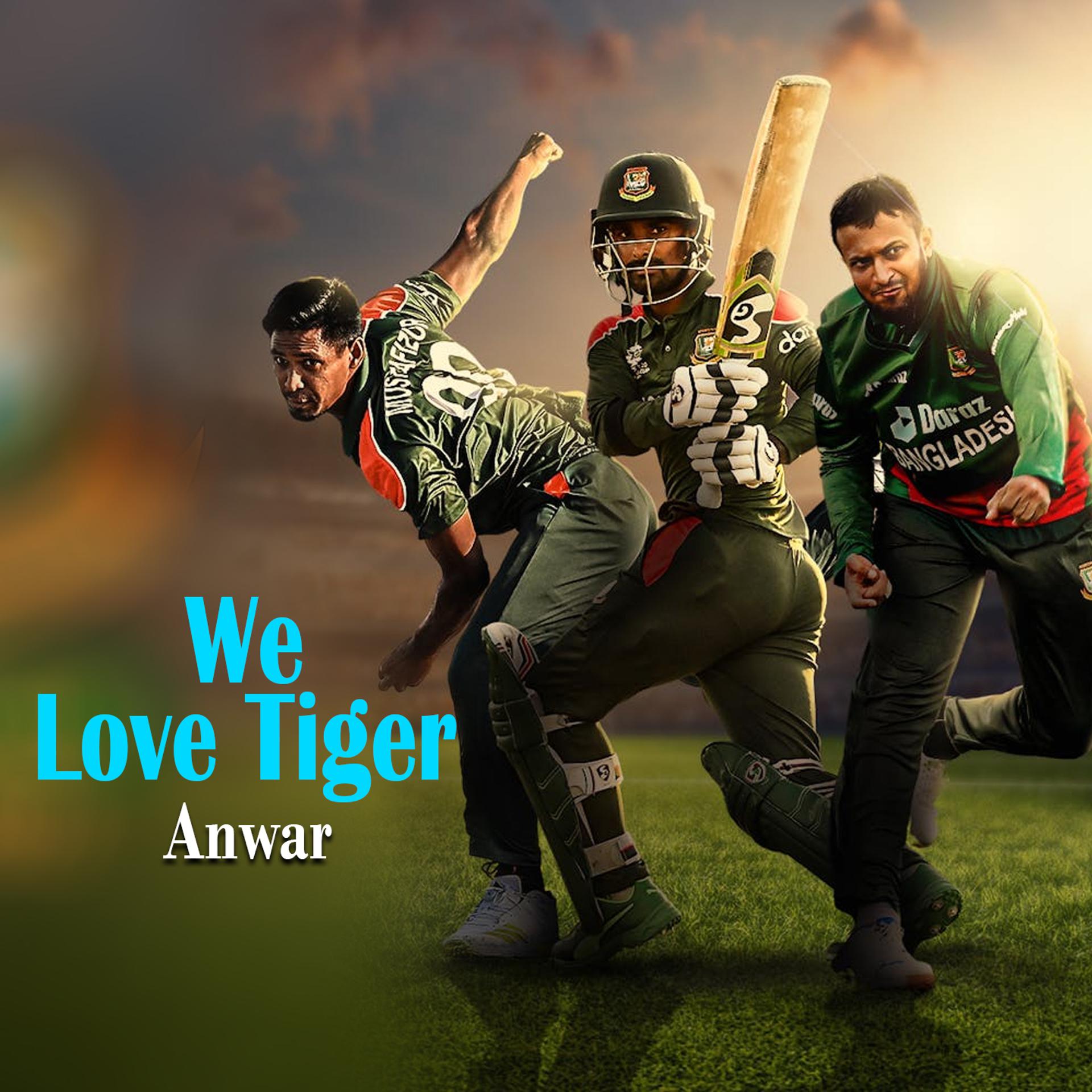 Постер альбома We Love Tiger