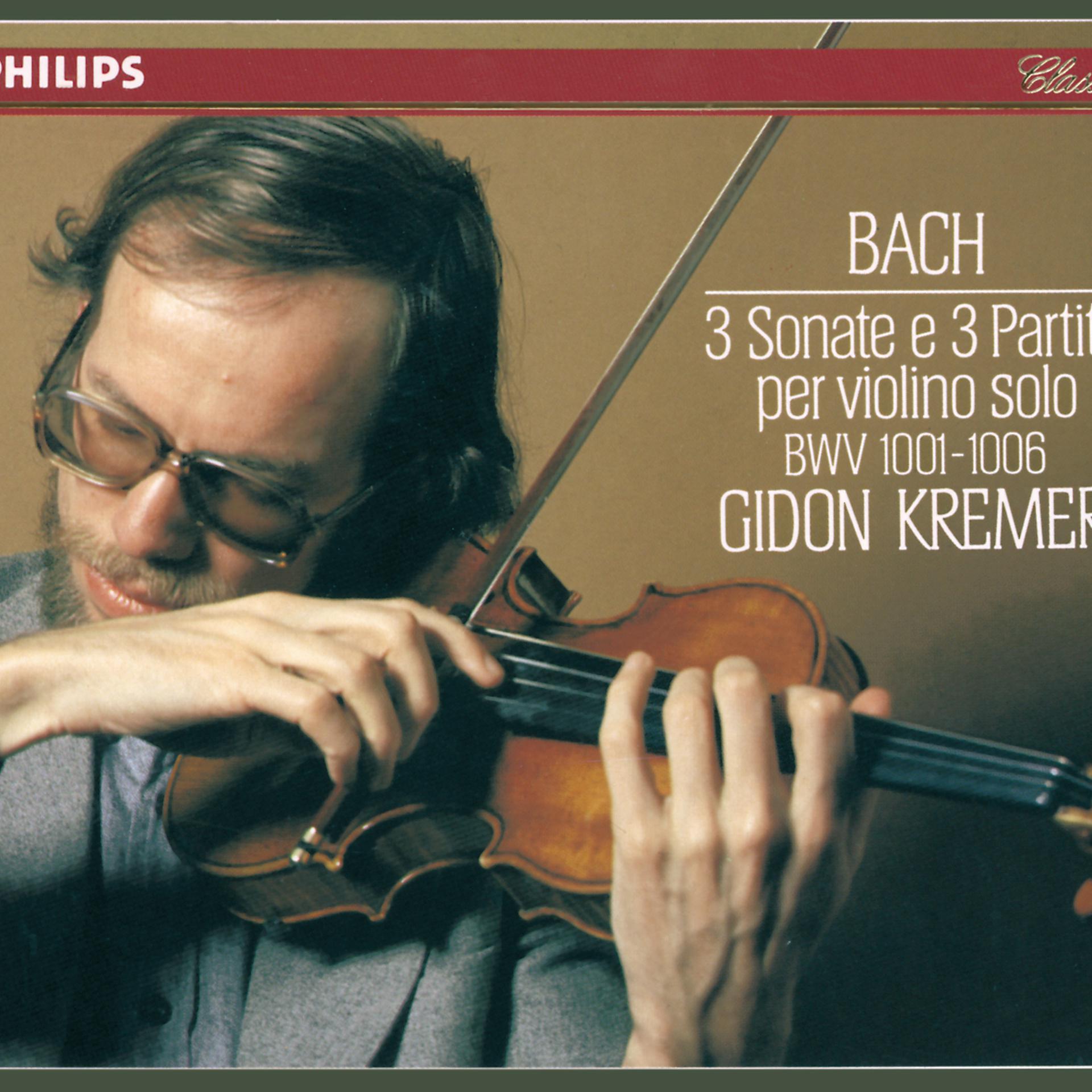 Постер альбома Bach, J.S.: 3 Sonatas & Partitas for Solo Violin