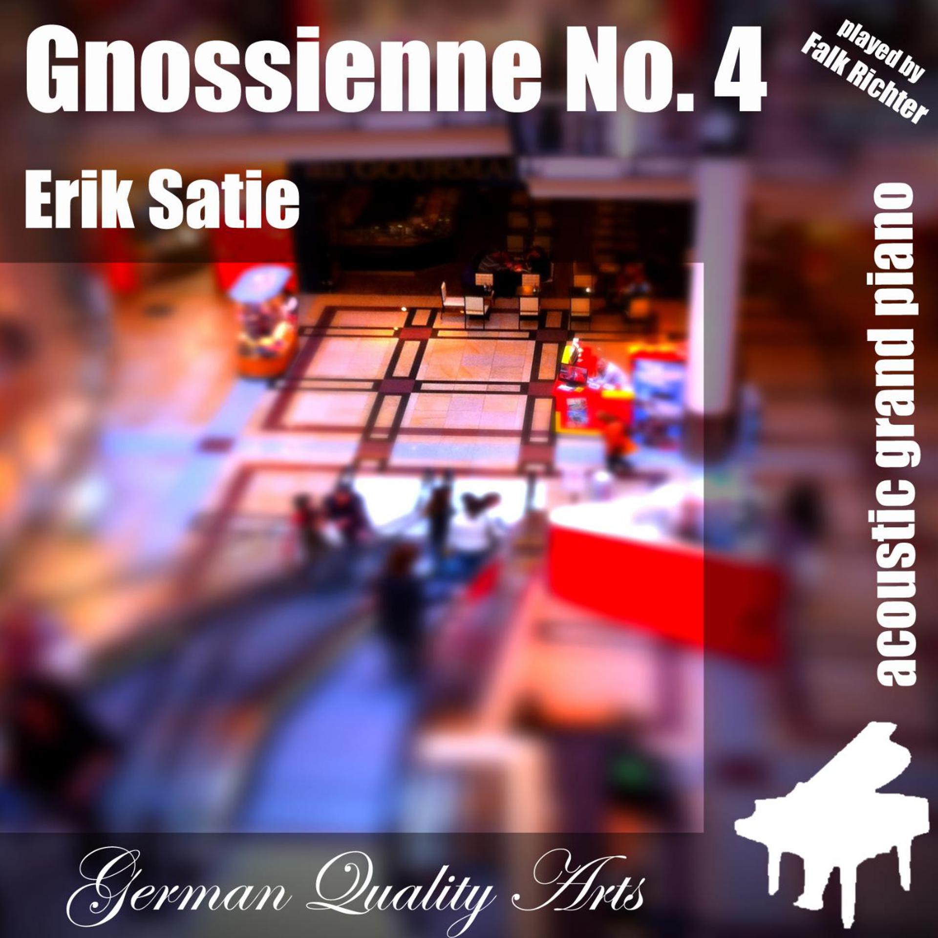Постер альбома Gnossienne No. 4 , 4th , 4. (feat. Falk Richter)