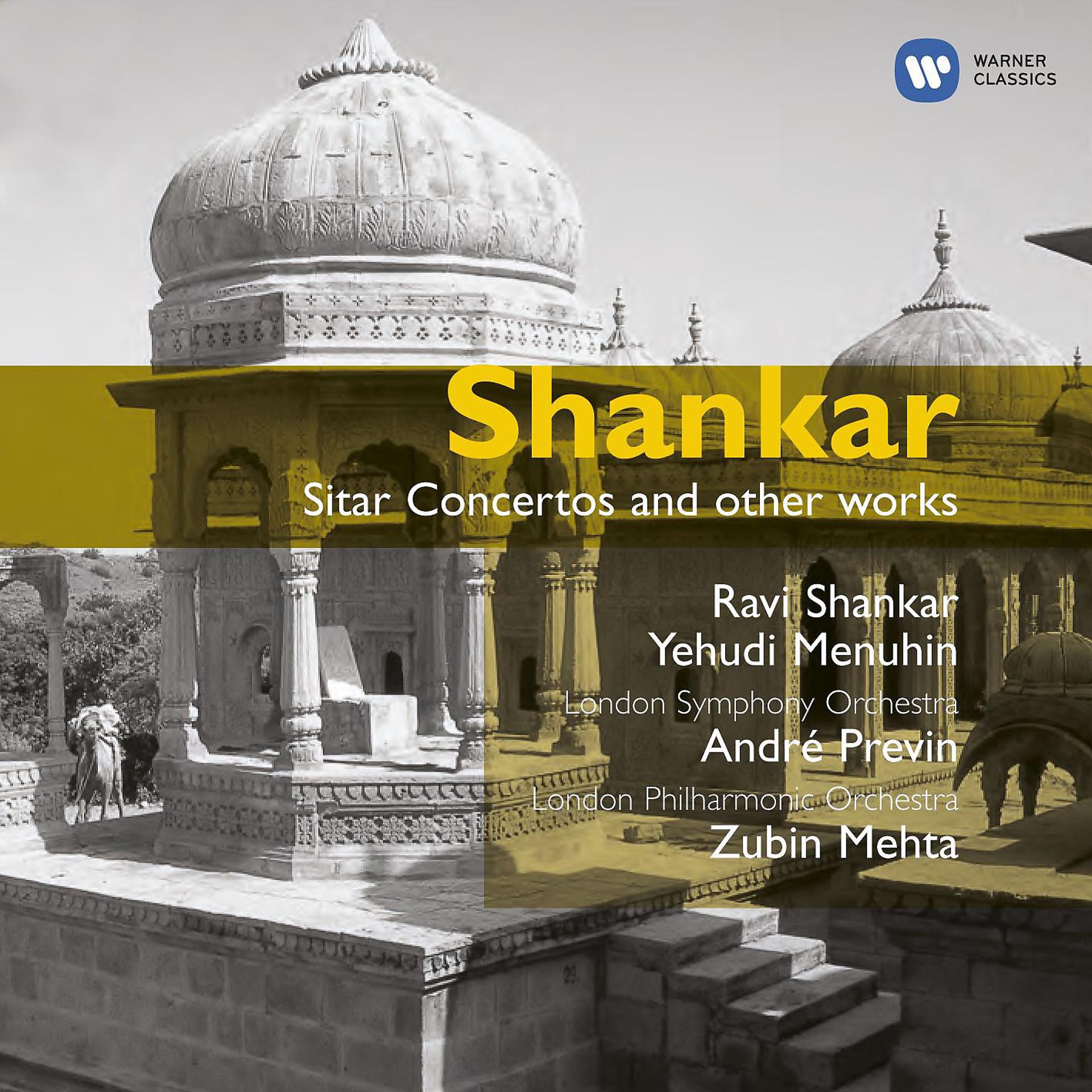 Постер альбома Shankar: Sitar Concertos etc.
