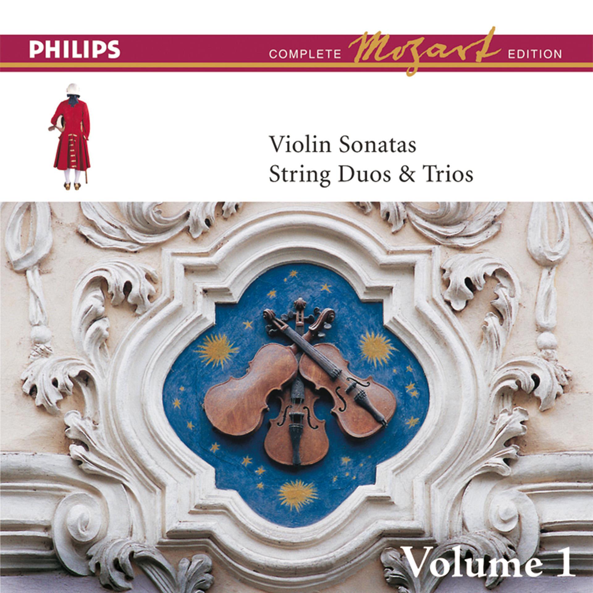 Постер альбома Mozart: The Violin Sonatas, Vol.1