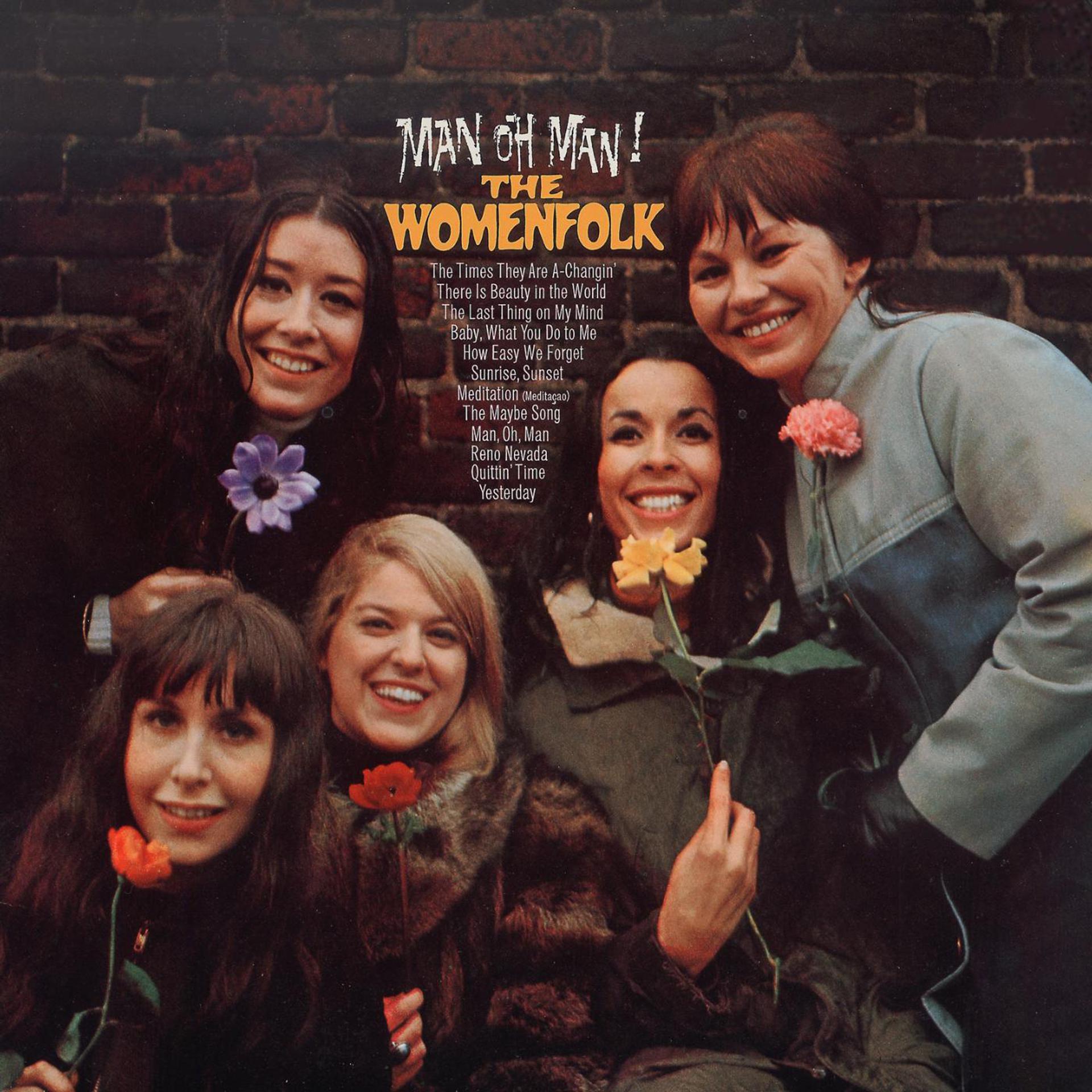 Постер альбома The Womenfolk Vol. 5: (1966) Man Oh Man! the Womenfolk