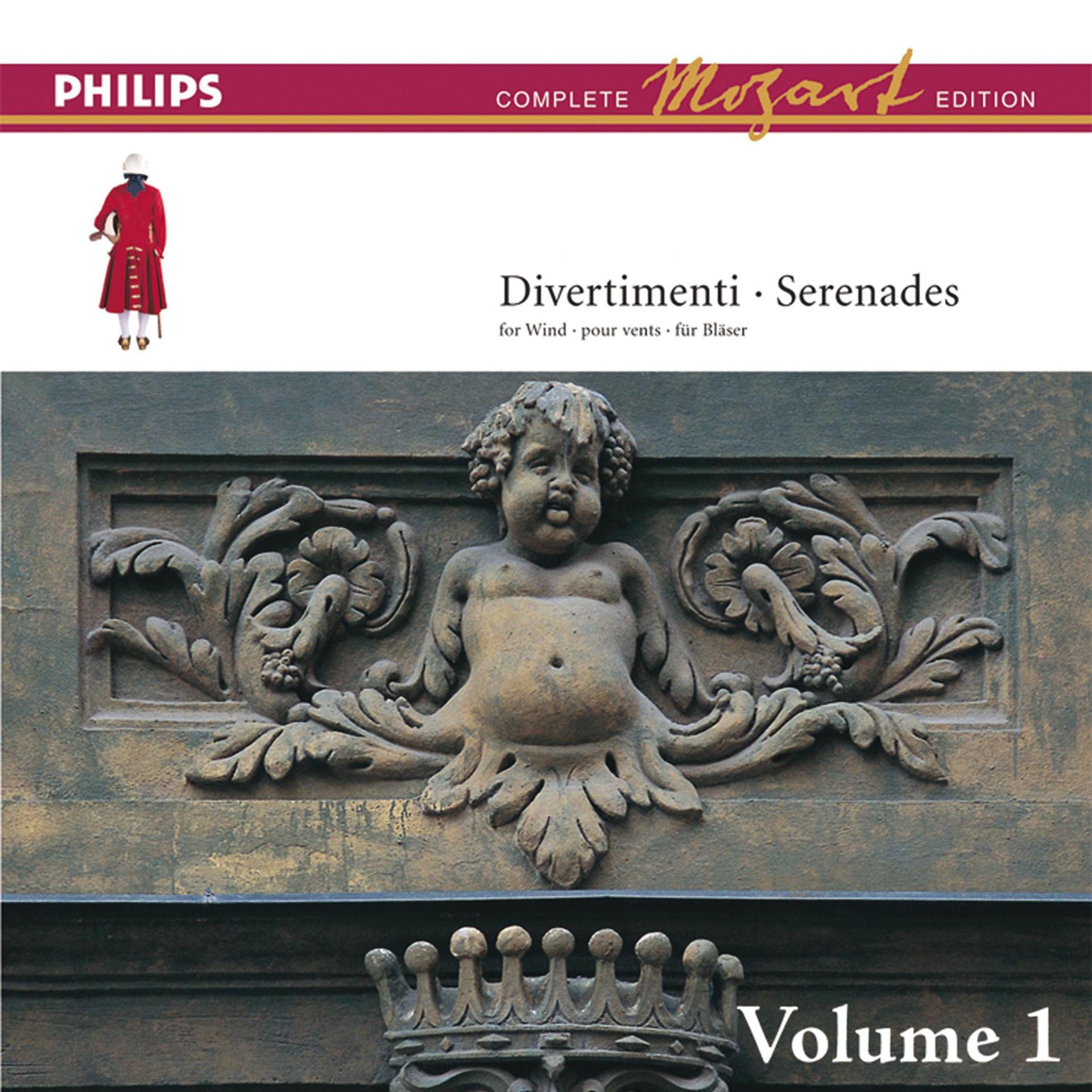 Постер альбома Mozart: The Wind Serenades & Divertimenti, Vol.1 (Complete Mozart Edition)